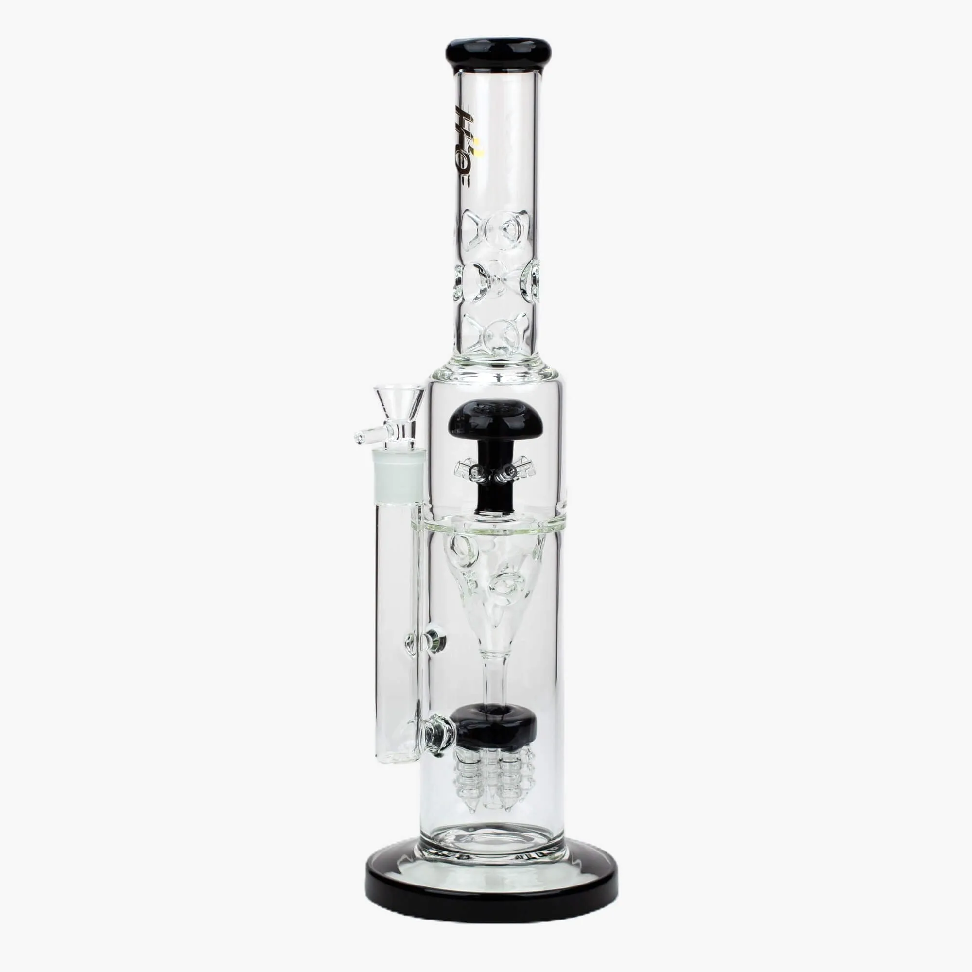 17" H2O Funnel Glass Percolator Bong