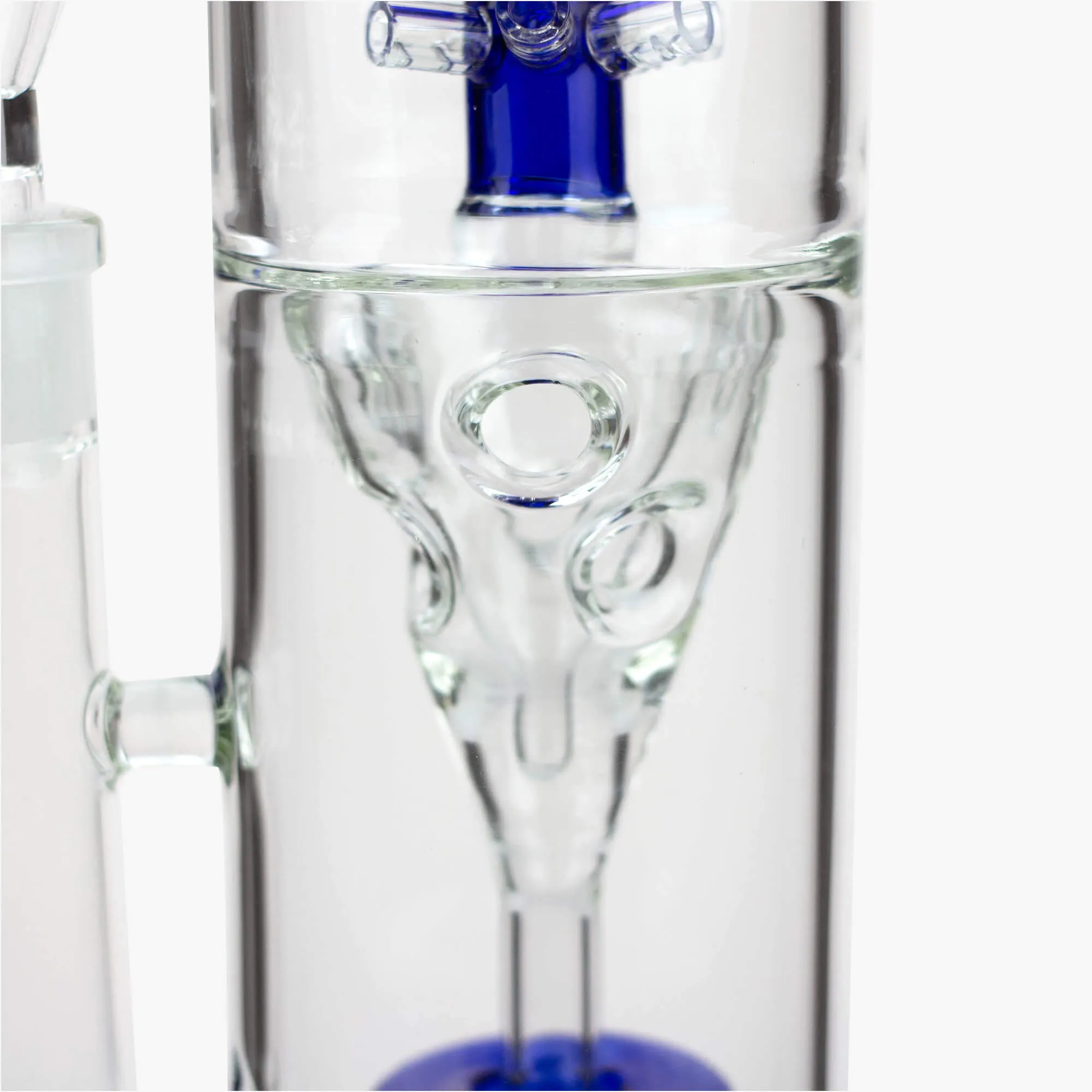 17" H2O Funnel Glass Percolator Bong