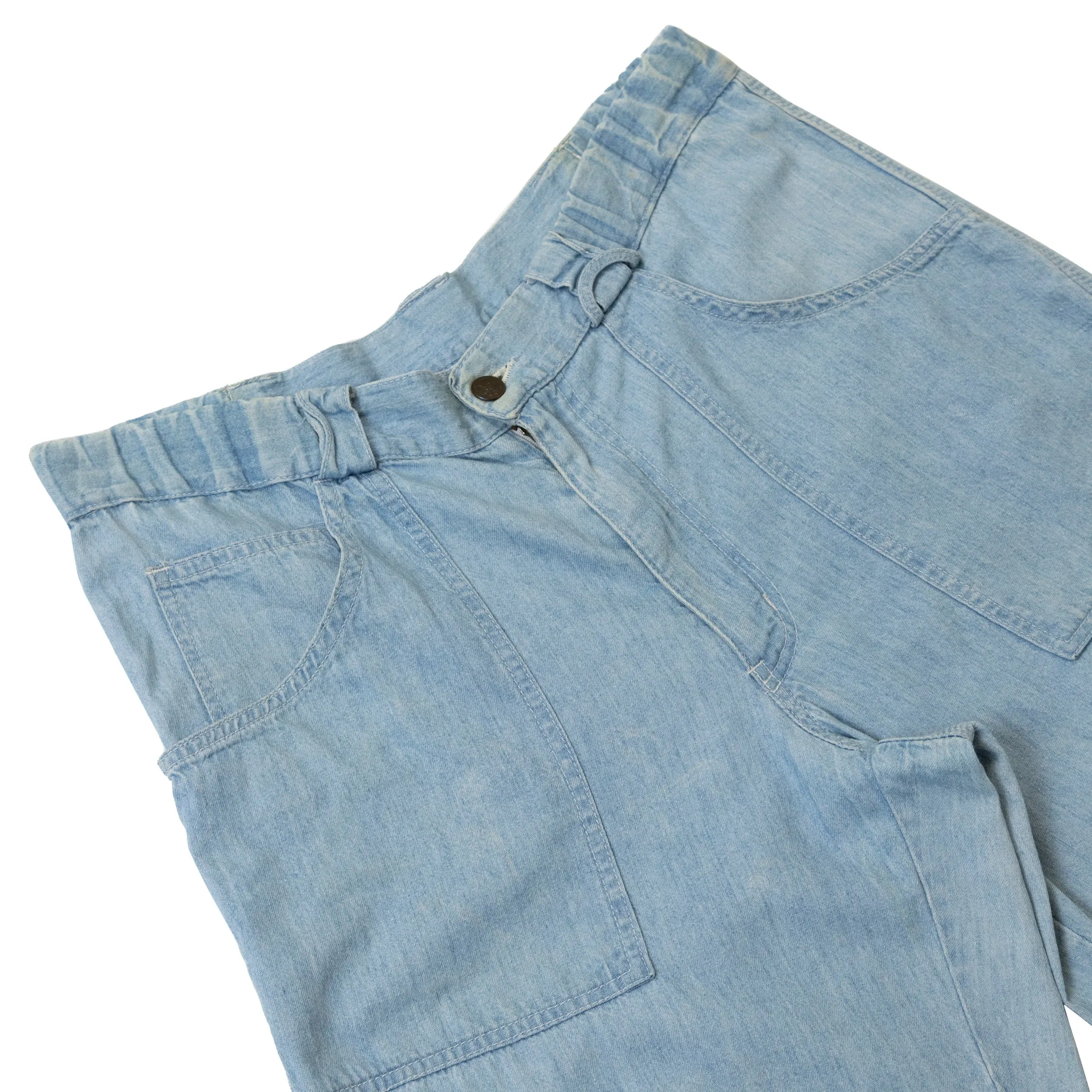 1980s Emporio Armani Light Wash Denim Jeans