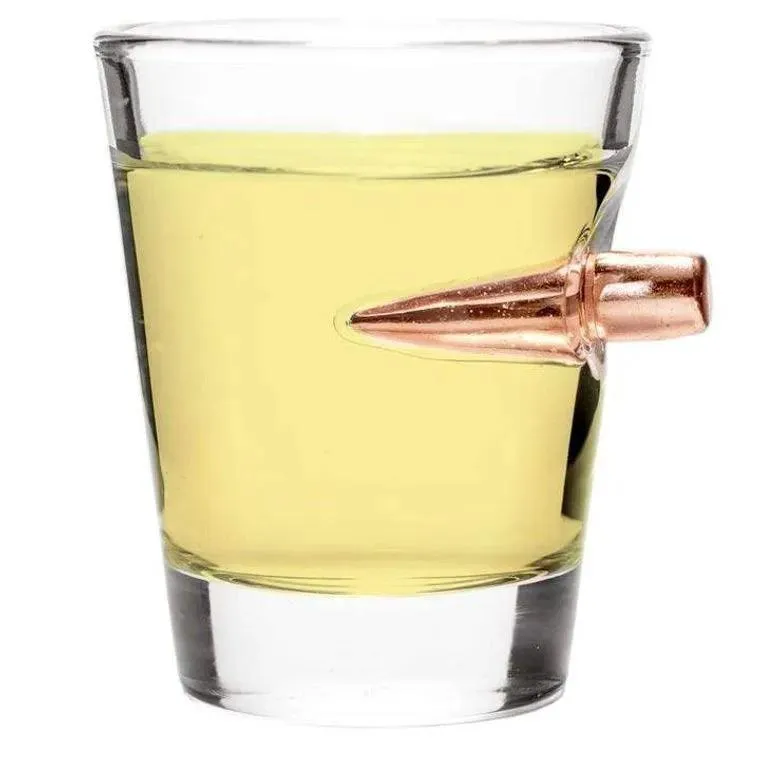 .308 Caliber Bullet Shot Glass