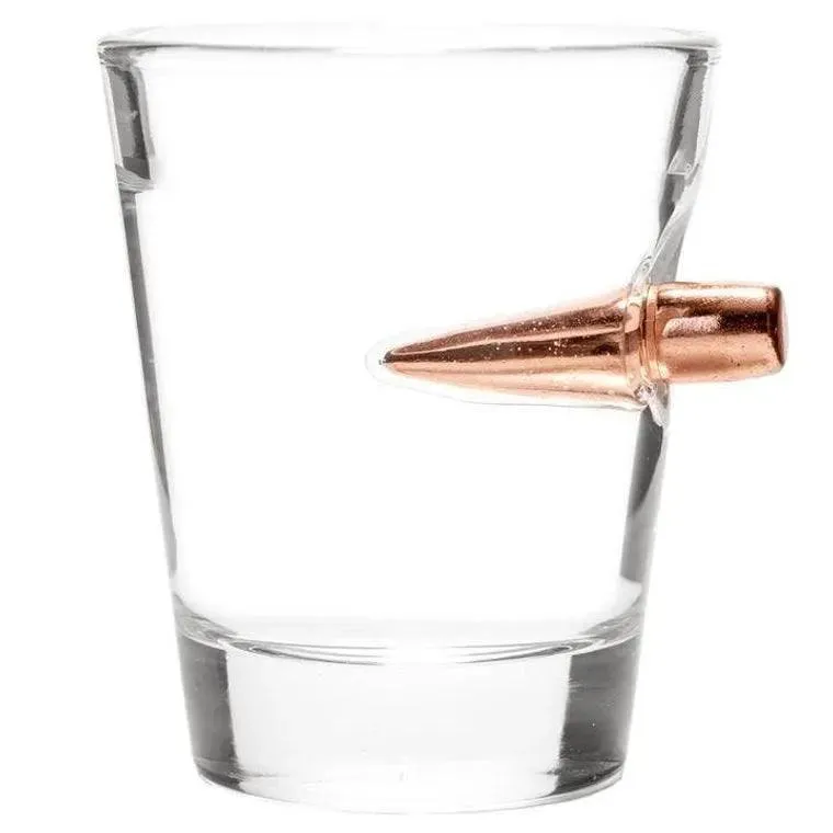 .308 Caliber Bullet Shot Glass