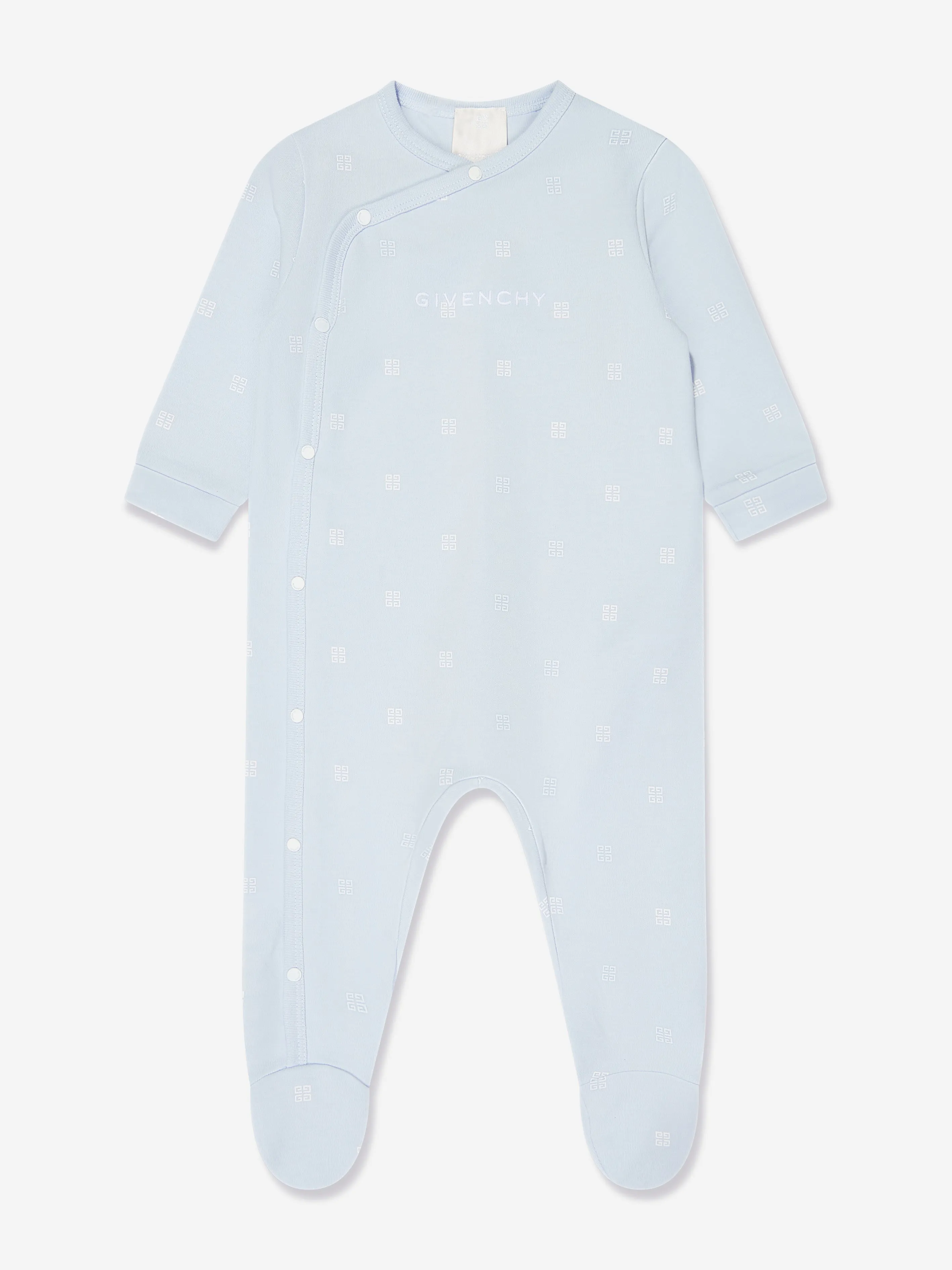 Baby Boys 4G Logo Babygrow in Blue