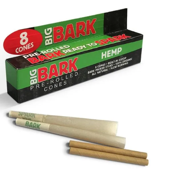 BIGBARK Organic Hemp Pre-rolled Cones