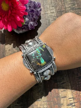 Blackjack Turquoise Cuff