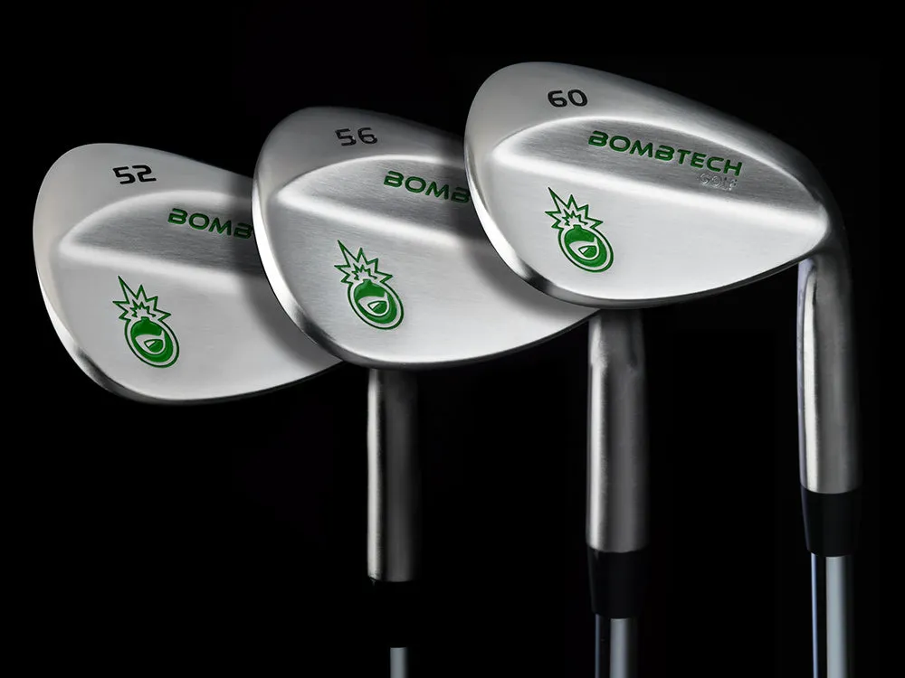 BombTech Golf 52, 56 and 60 Wedge Set