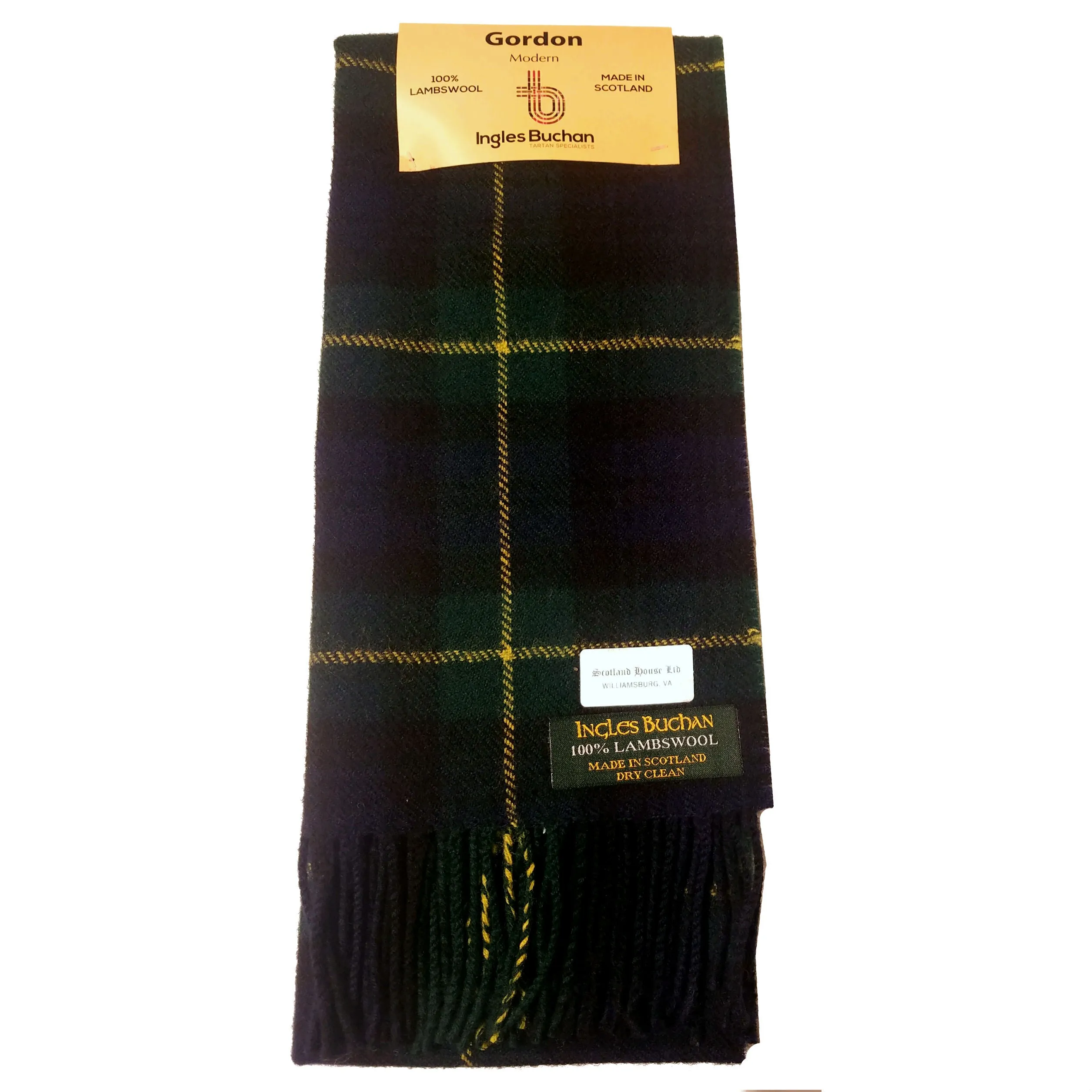 Brushed Wool Tartan Scarves [45 Tartans]