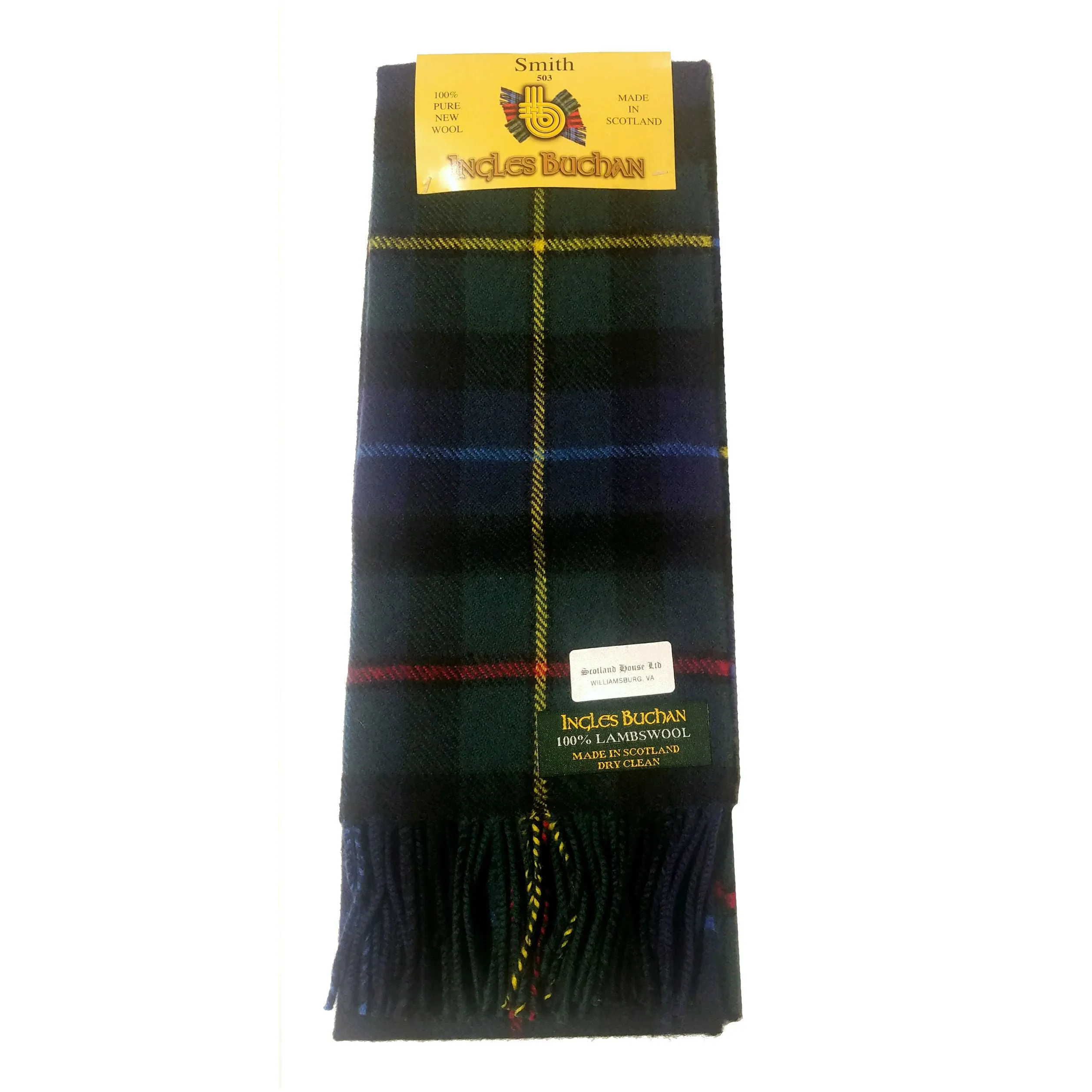 Brushed Wool Tartan Scarves [45 Tartans]