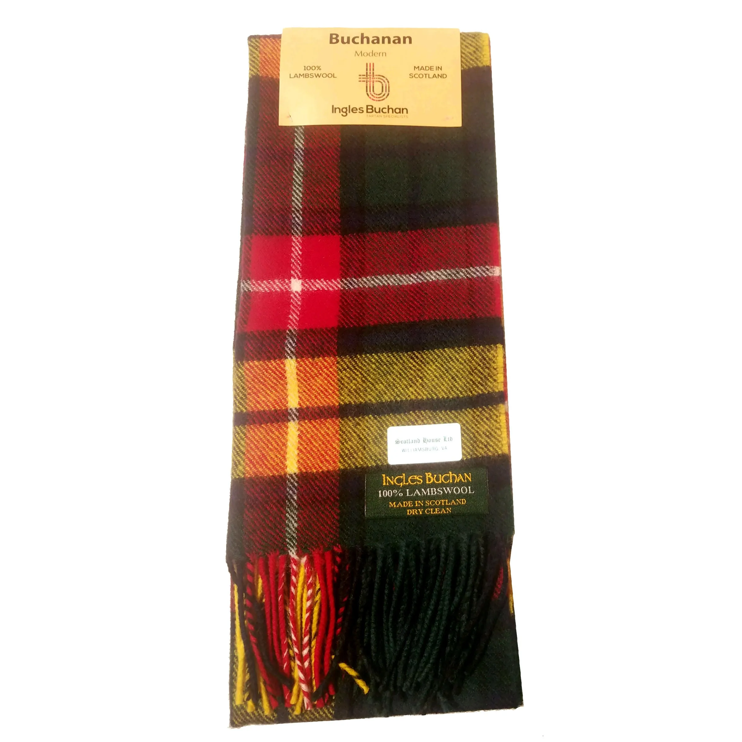 Brushed Wool Tartan Scarves [45 Tartans]