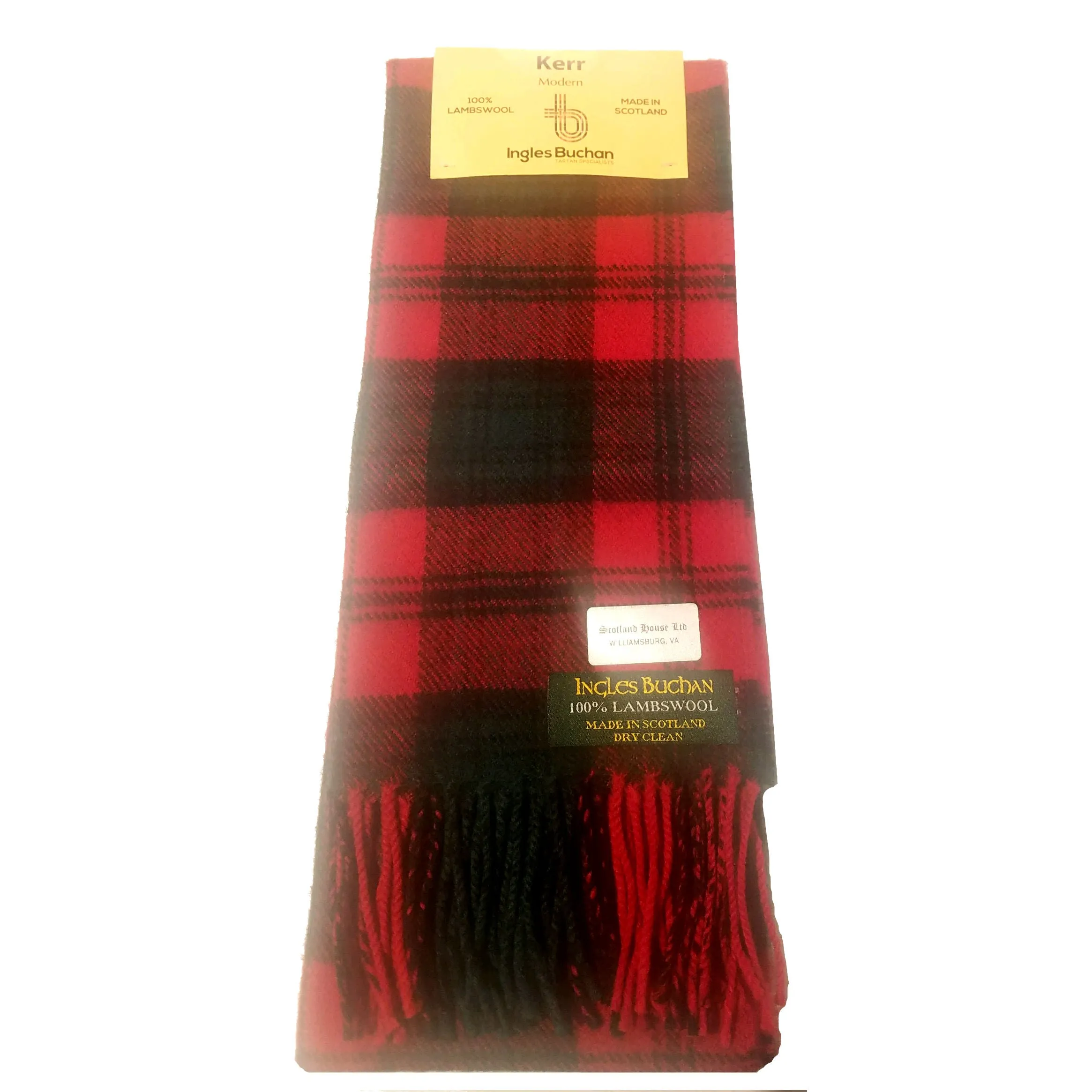 Brushed Wool Tartan Scarves [45 Tartans]