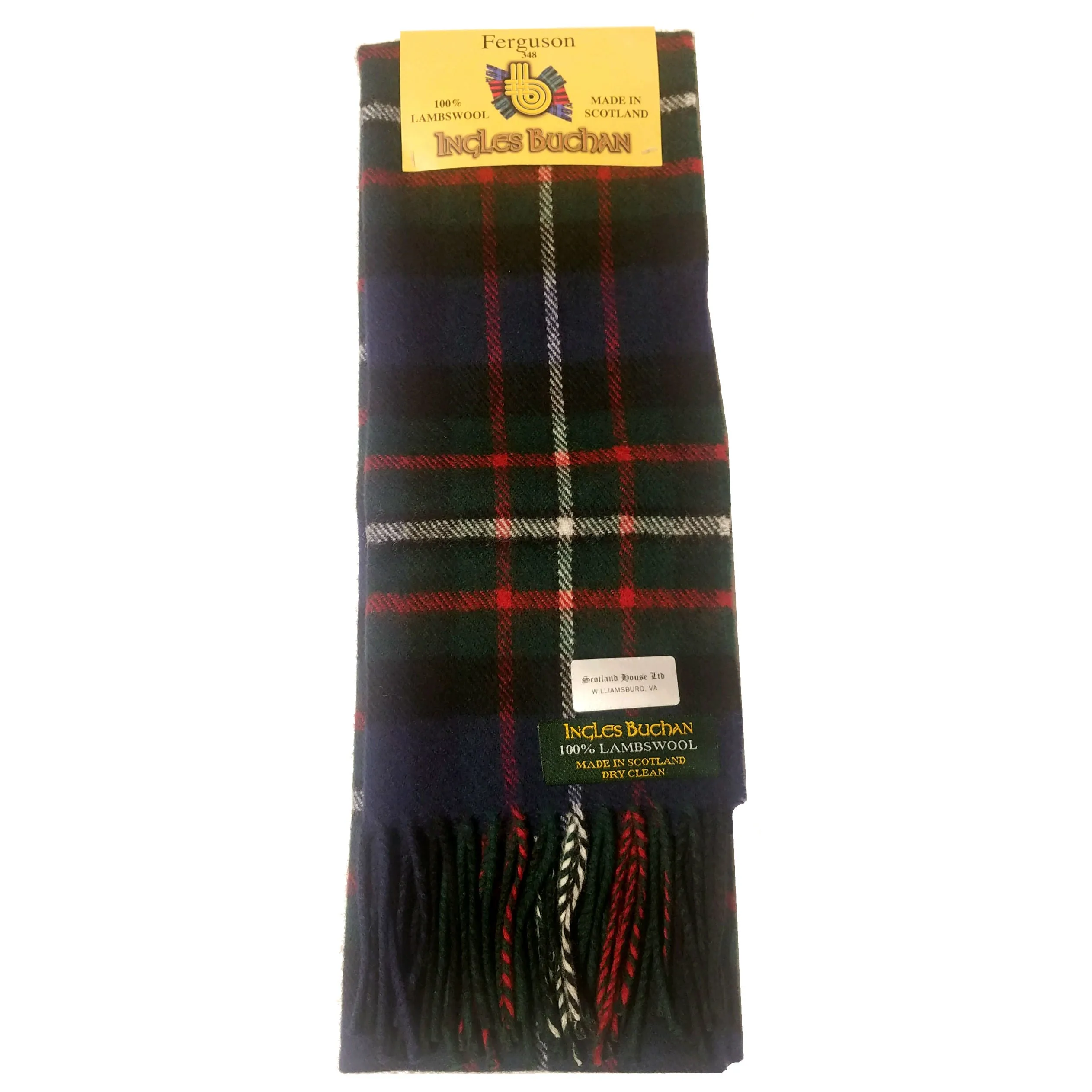 Brushed Wool Tartan Scarves [45 Tartans]