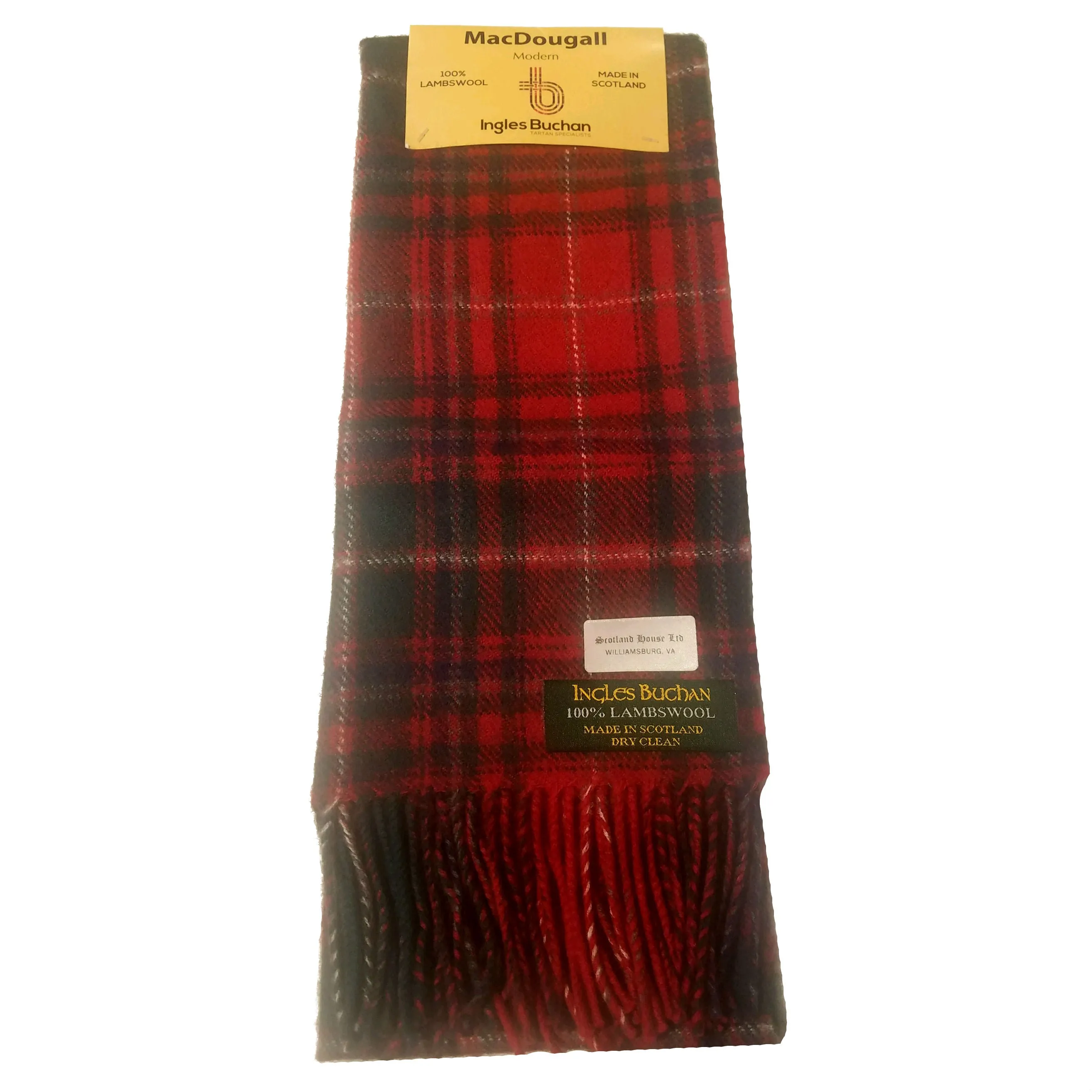 Brushed Wool Tartan Scarves [45 Tartans]