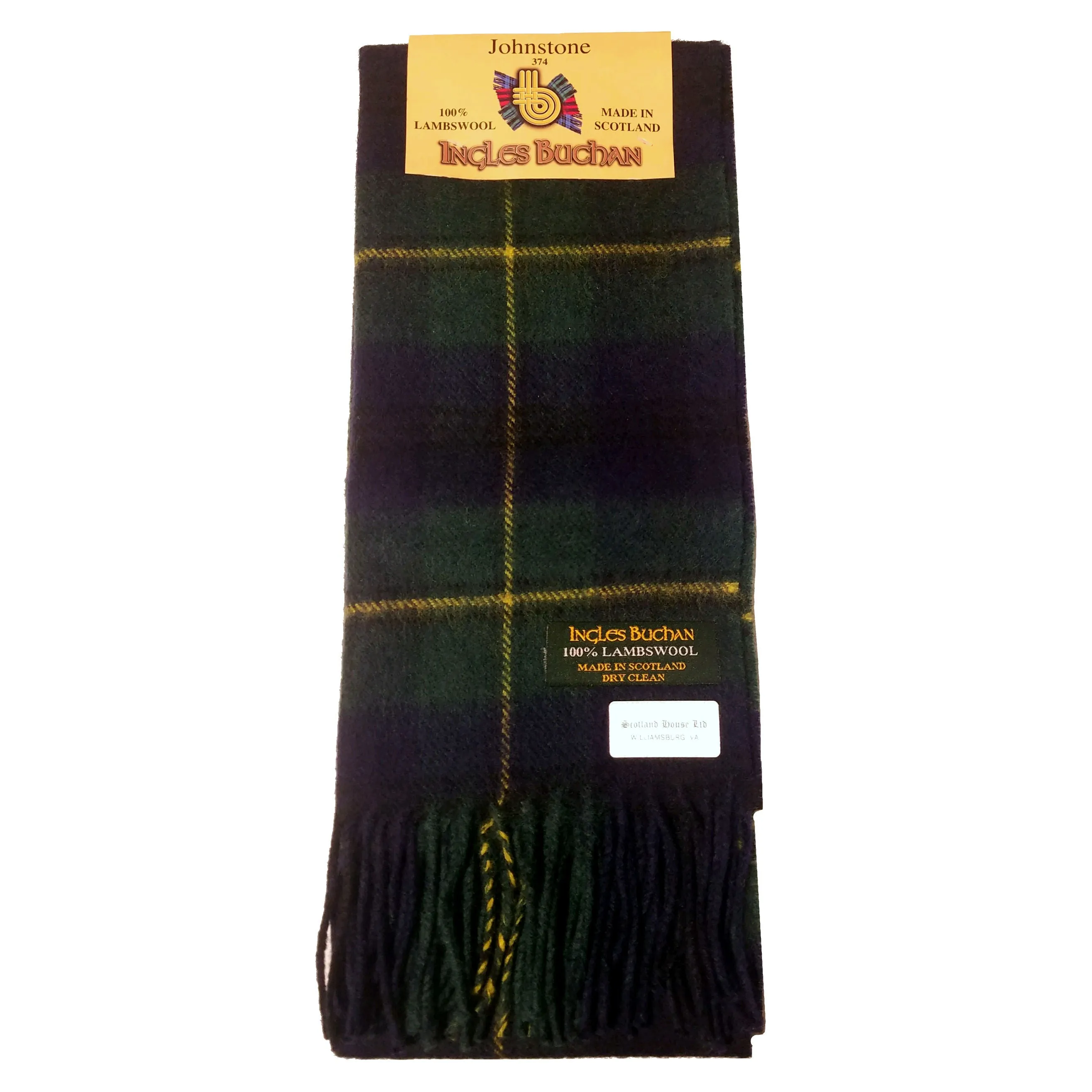 Brushed Wool Tartan Scarves [45 Tartans]