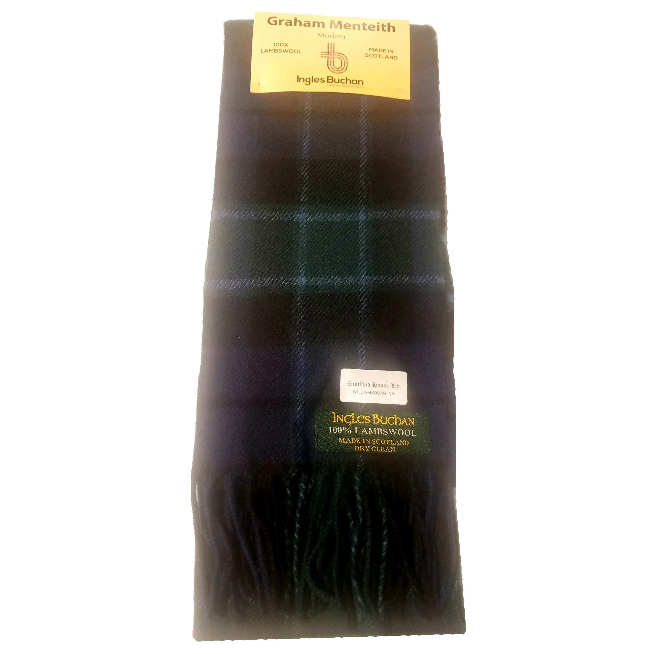 Brushed Wool Tartan Scarves [45 Tartans]