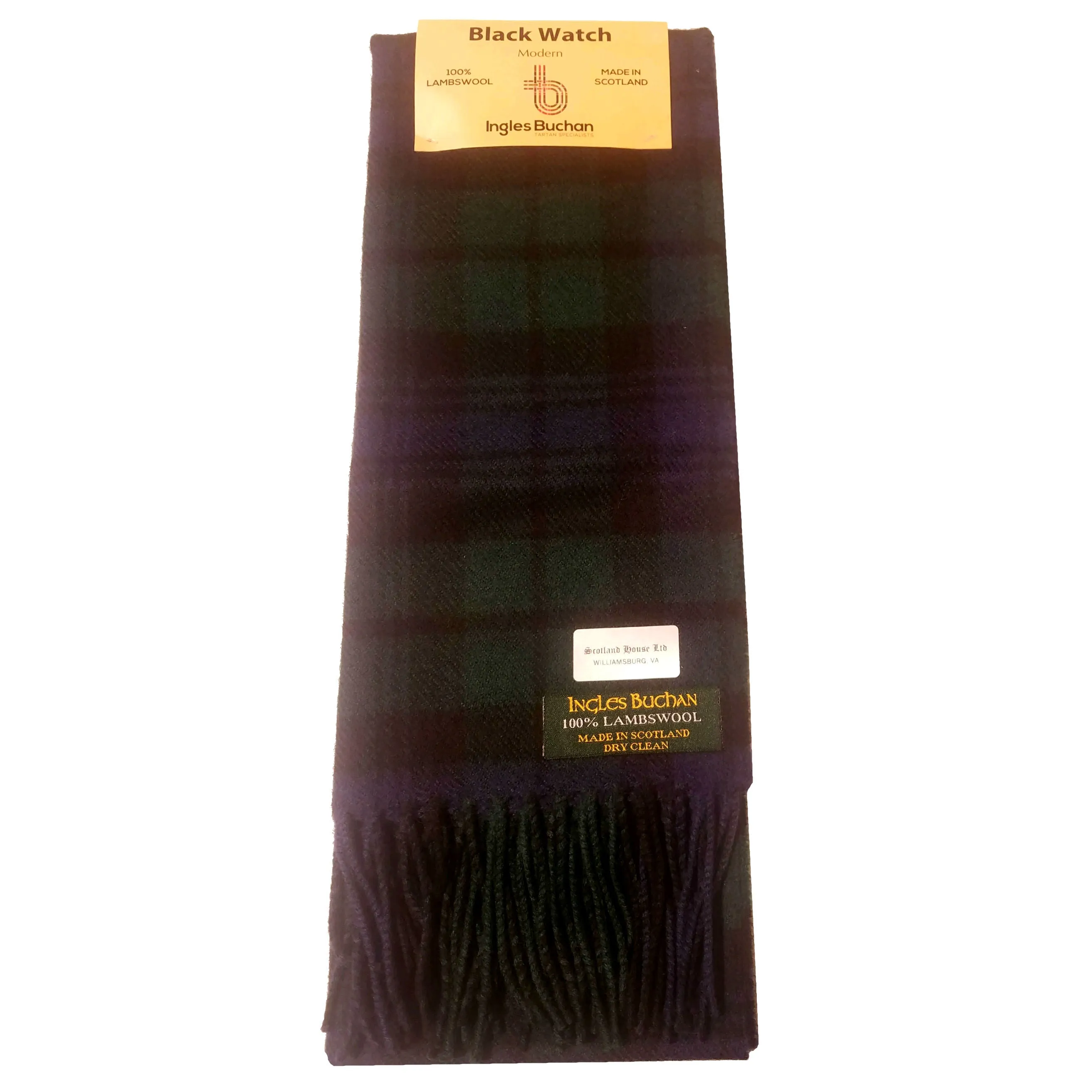 Brushed Wool Tartan Scarves [45 Tartans]