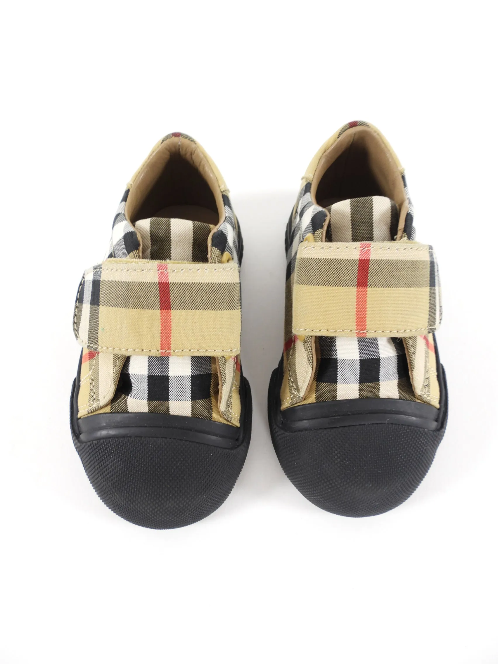 Burberry Baby Nova Check Sneakers - 19 US