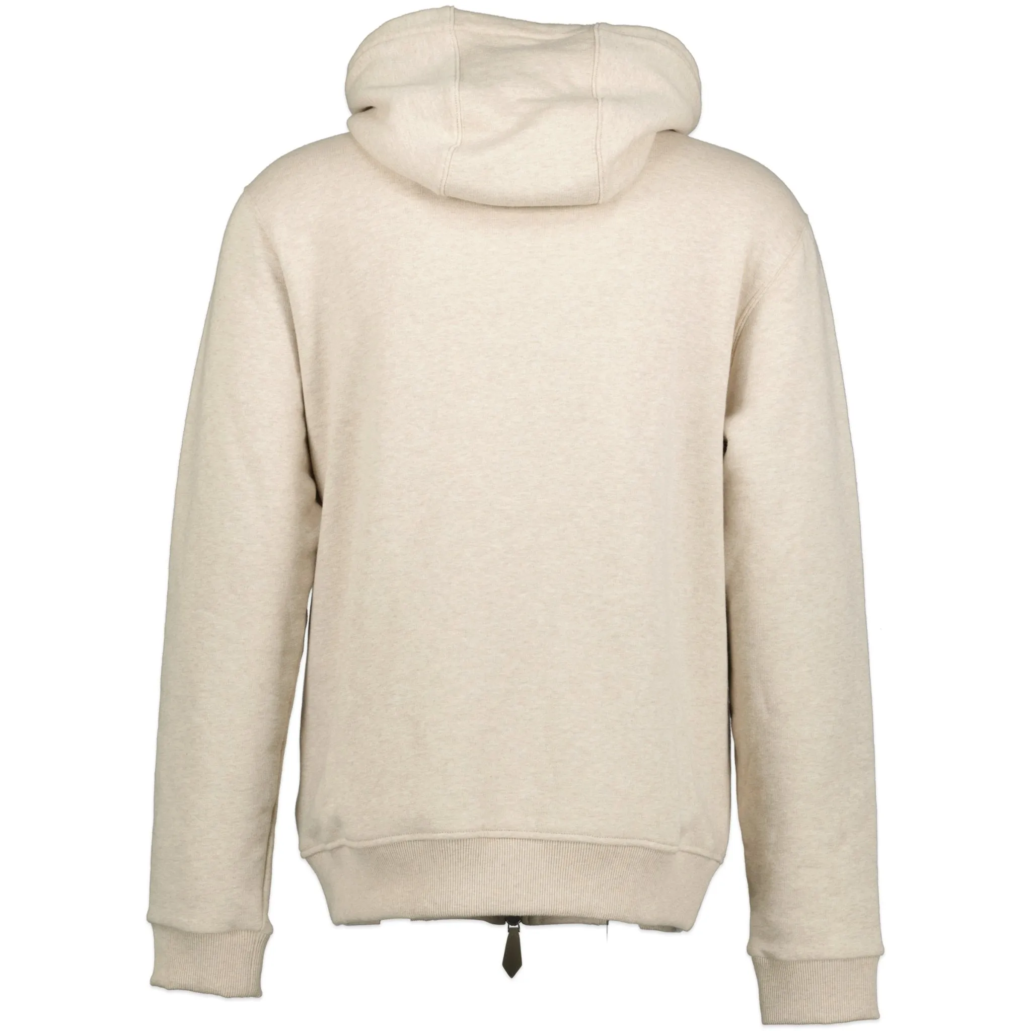 BURBERRY 'CILLIAN' TB LOGO HOODED SWEATSHIRT BEIGE