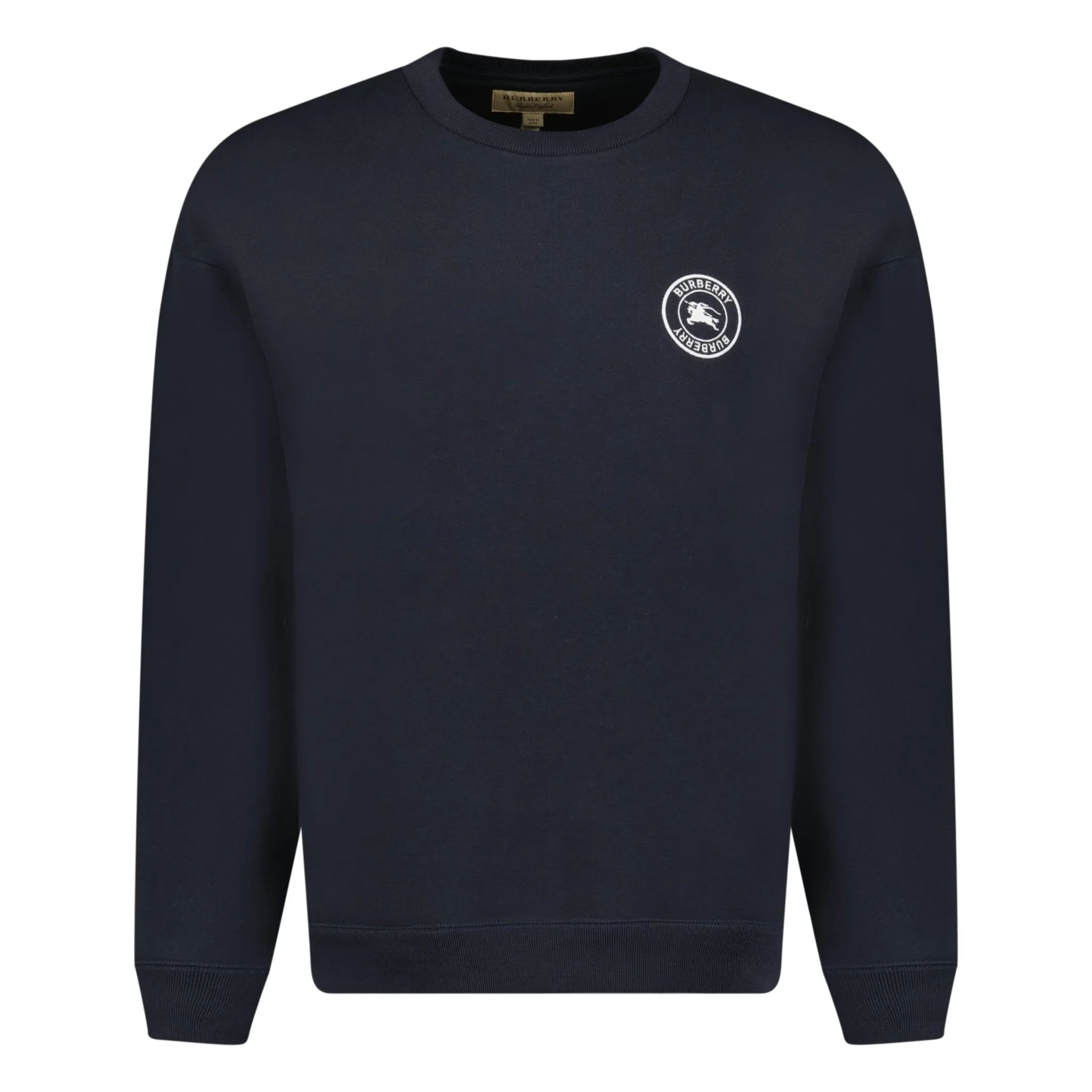 BURBERRYSMALL CHEST LOGO SWEATSHIRT NAVY