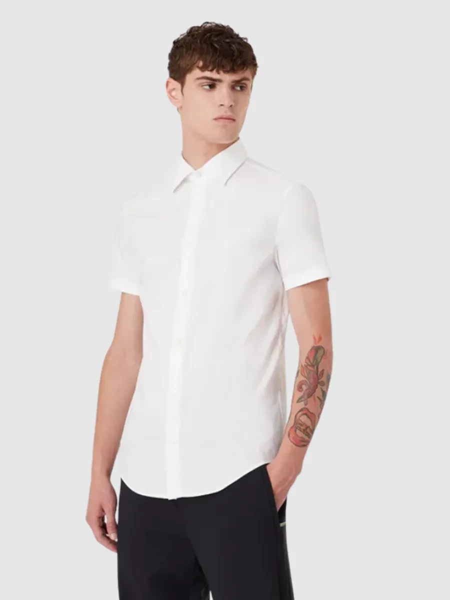 Camisa Emporio Armani Manga Curta