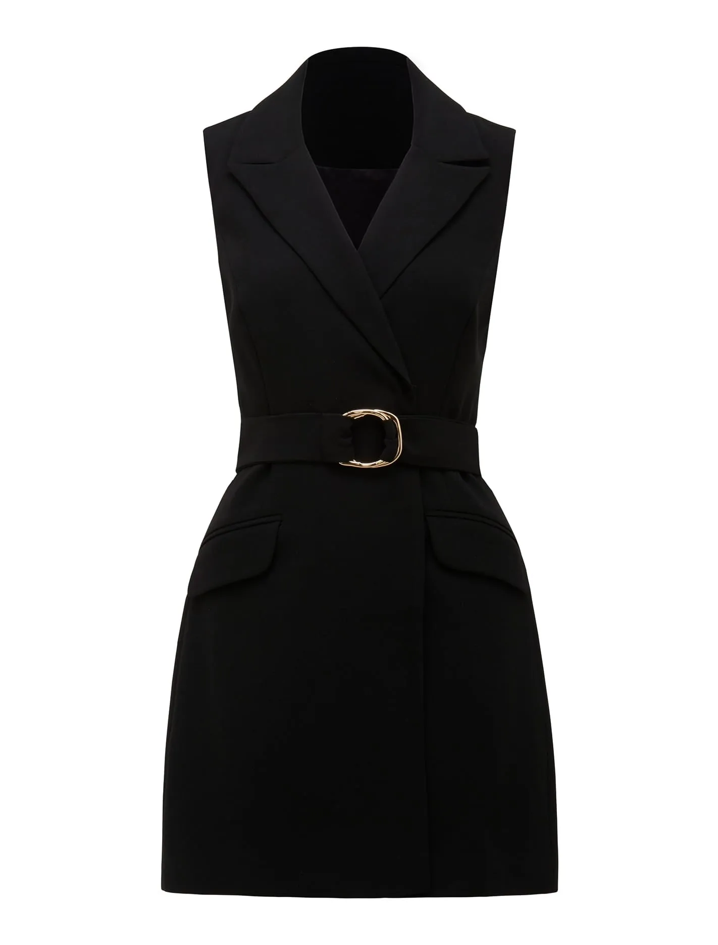 Celena Sleeveless Blazer Dress