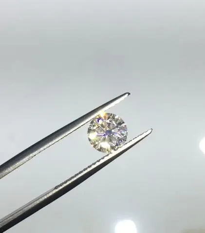 Certified Round Forever One Charles & Colvard Loose Moissanite Stone - 2.00 Carats - D Color - VVS1 Clarity