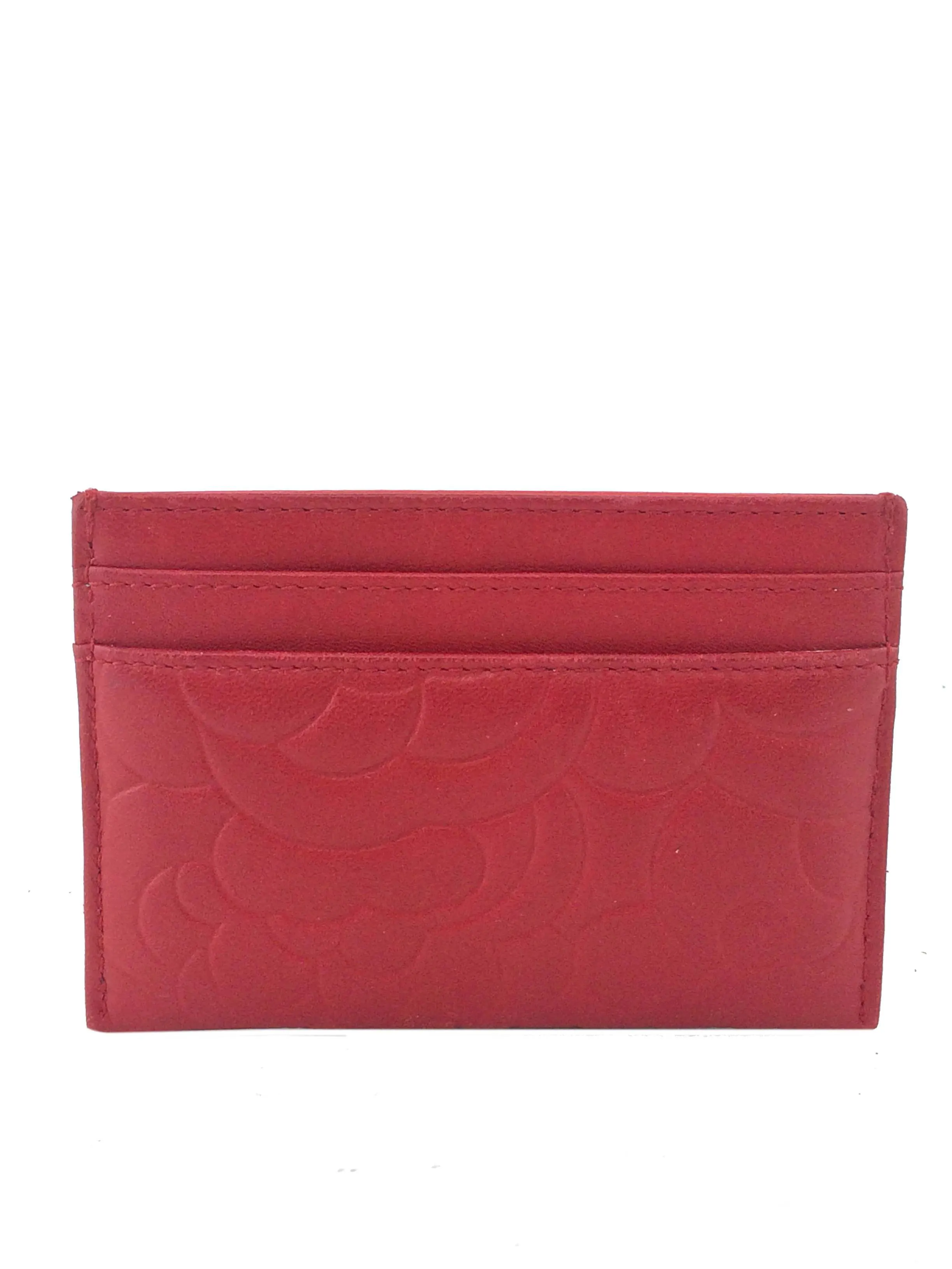 Chanel Camellia Card Holder