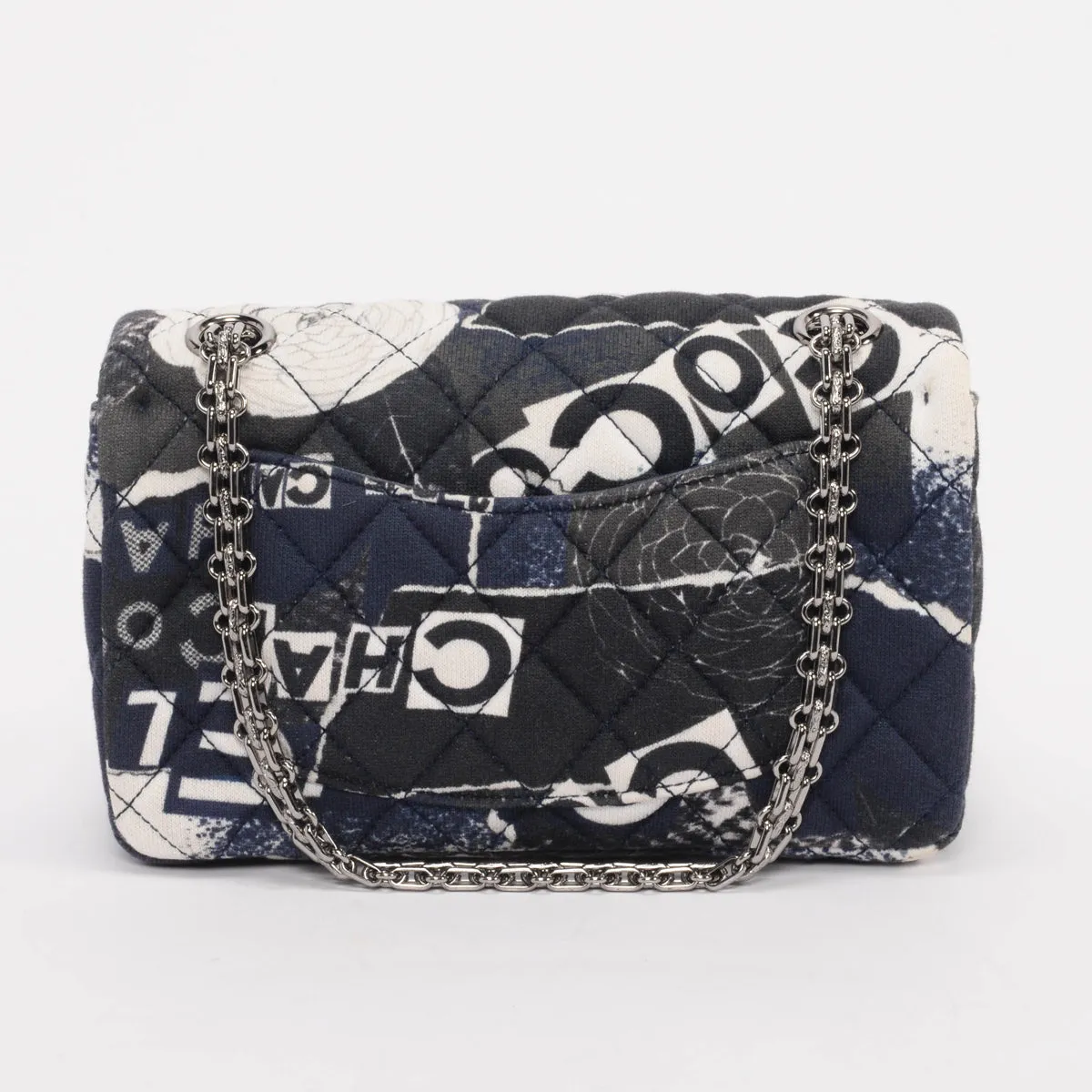 Chanel Graffiti Quilted Jersey Mini Reissue 2.55 Flap Bag