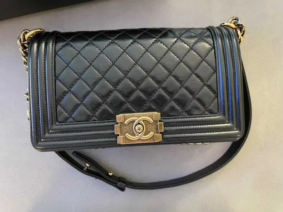 Chanel le boy bag