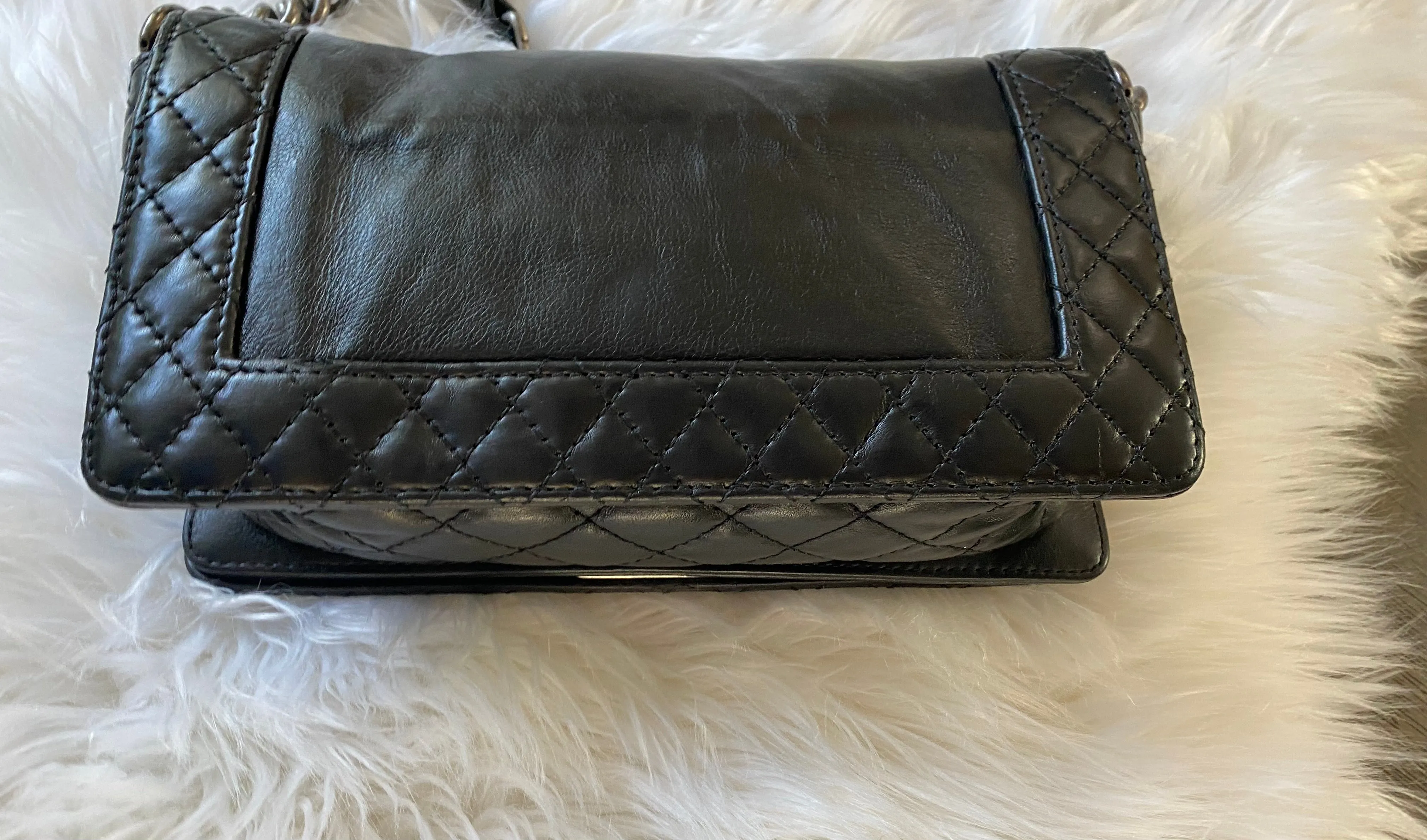 Chanel le boy reverso bag