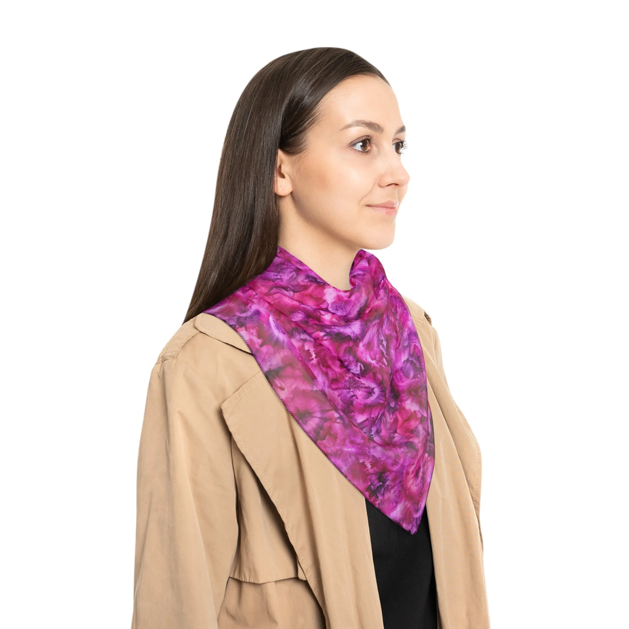 Chiffon Scarf - True Love Print