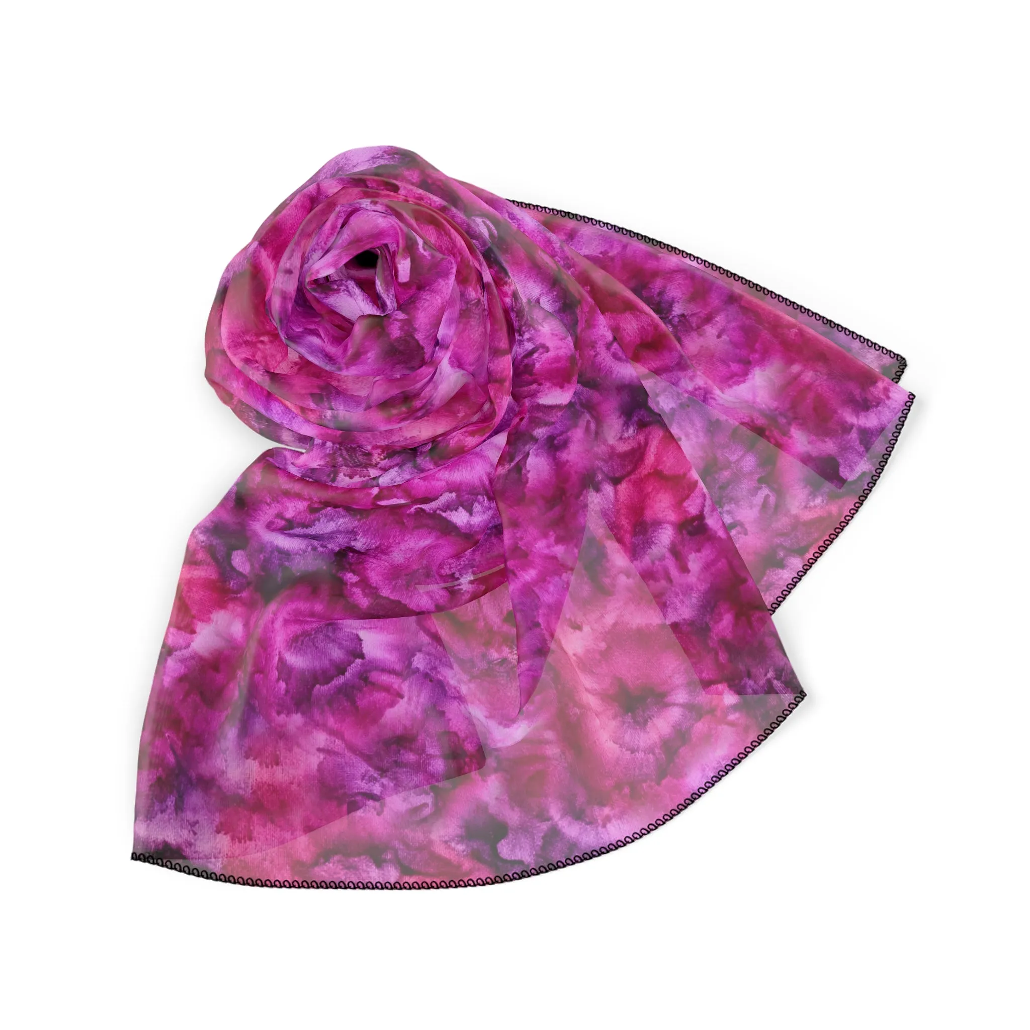 Chiffon Scarf - True Love Print