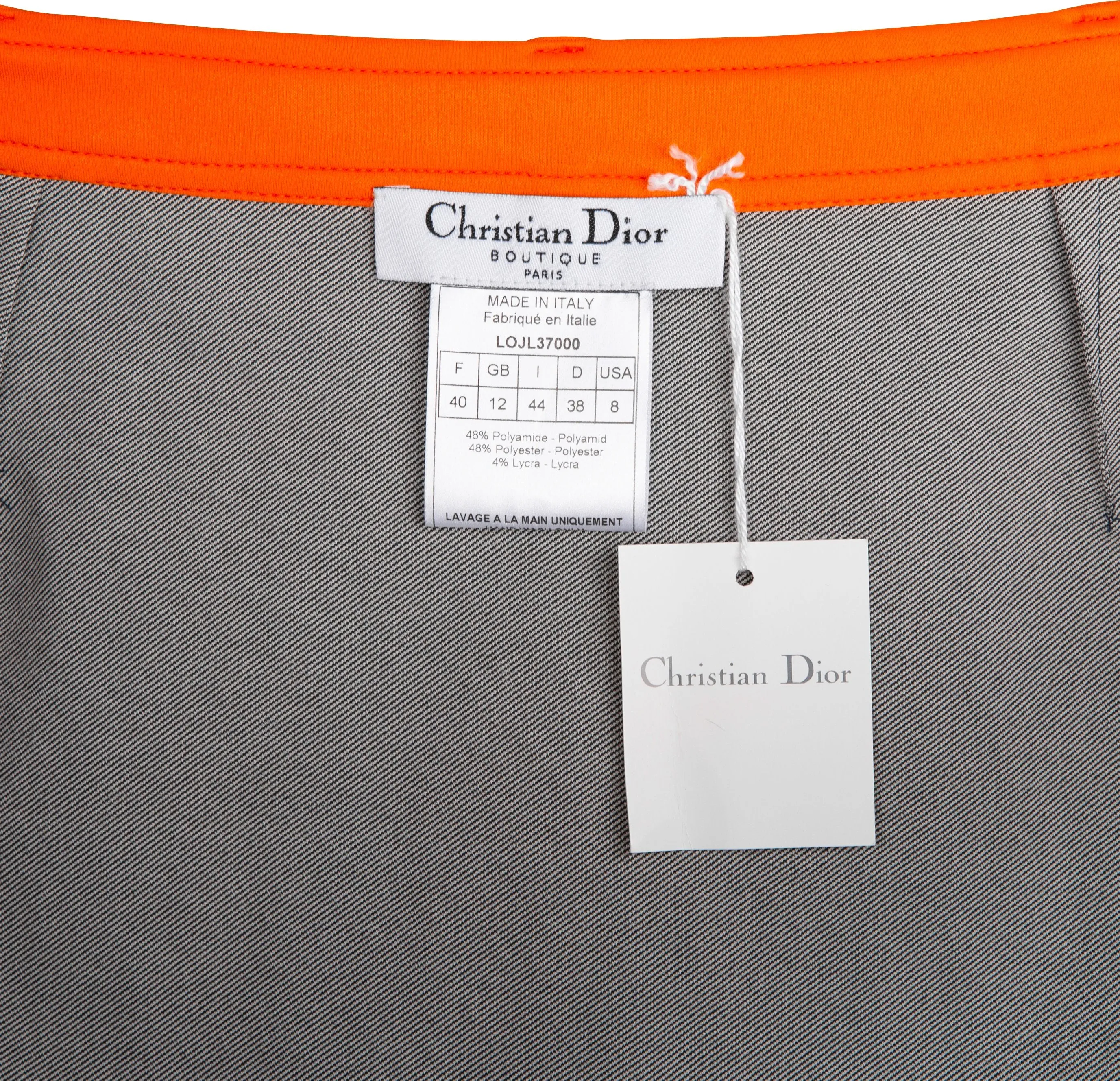 Christian Dior Diorissimo Flight Skirt