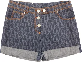 Christian Dior Flight Diorissimo Denim Shorts