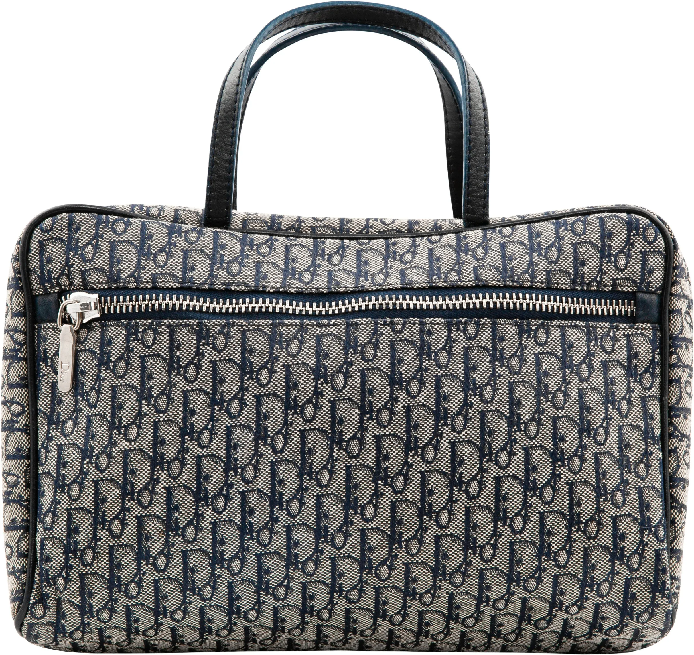 Christian Dior Navy Diorissimo Mini Duffle Bag