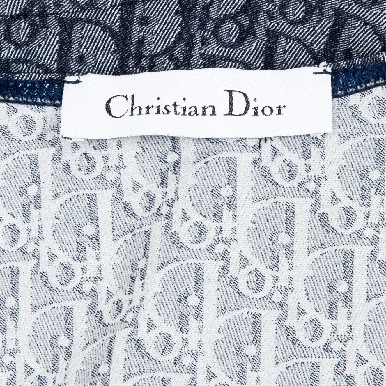 Christian Dior Navy Diorissimo One-Piece