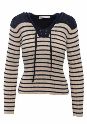 Christian Dior Womens Size 4 Luxurious Knit Sweater - Elegant Fashion Staple