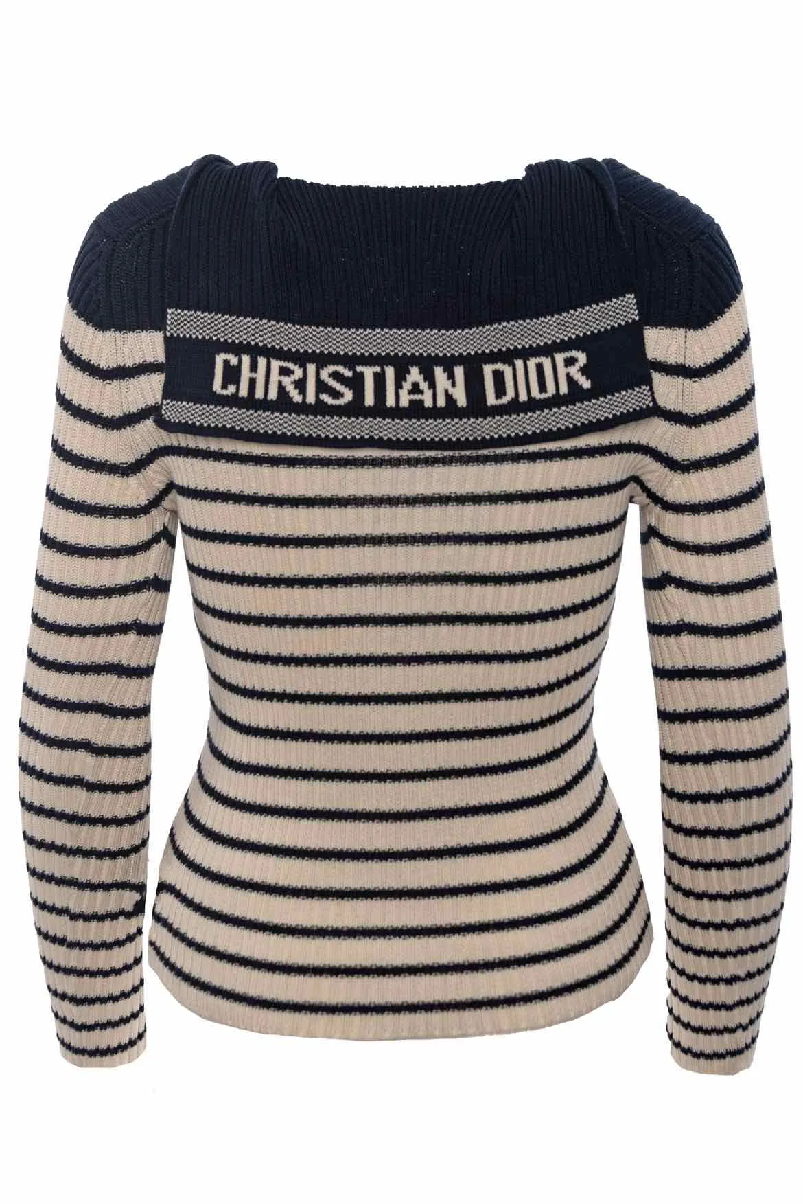 Christian Dior Womens Size 4 Luxurious Knit Sweater - Elegant Fashion Staple