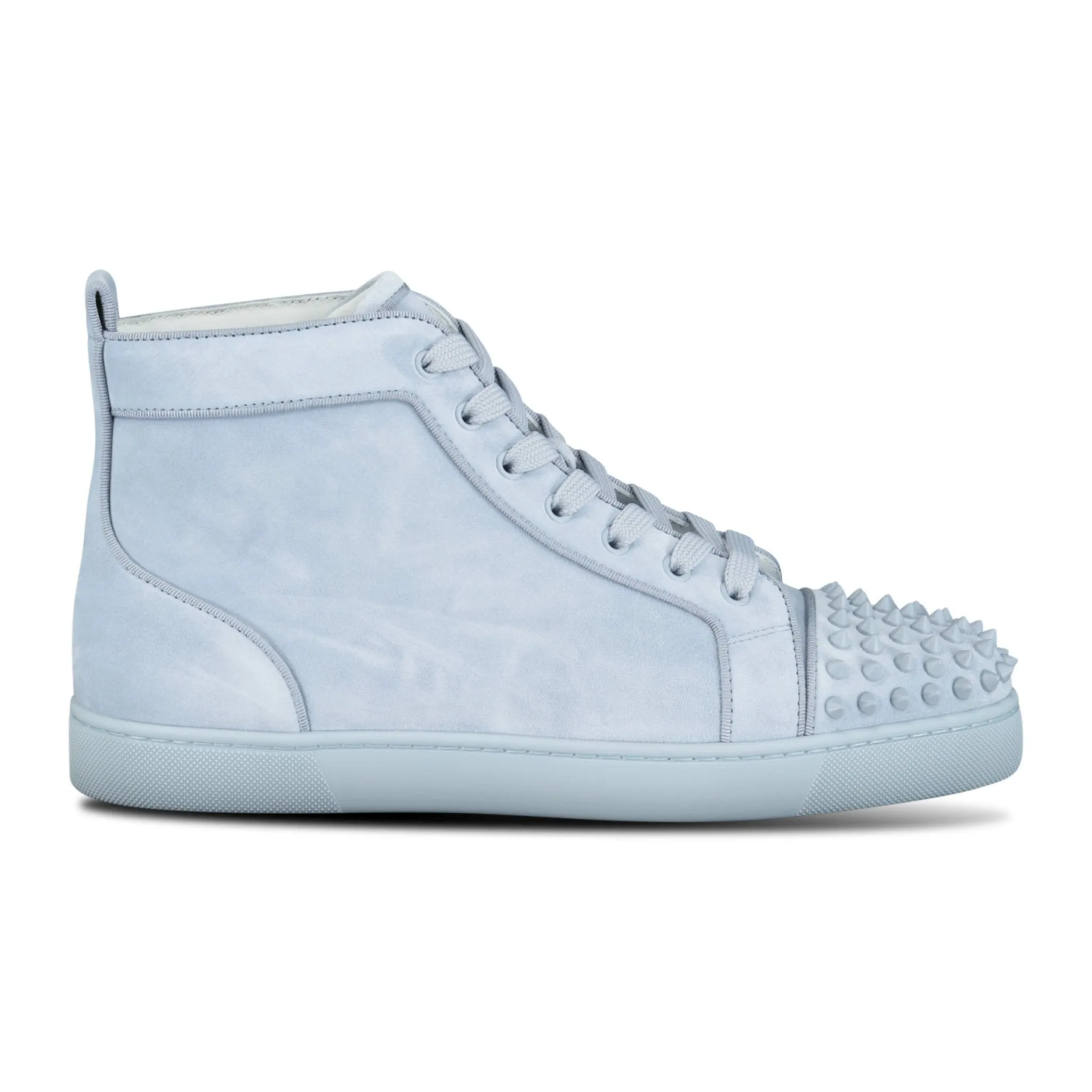 CHRISTIAN LOUBOUTIN LOUIS HIGH TOP TRAINERS BLUE