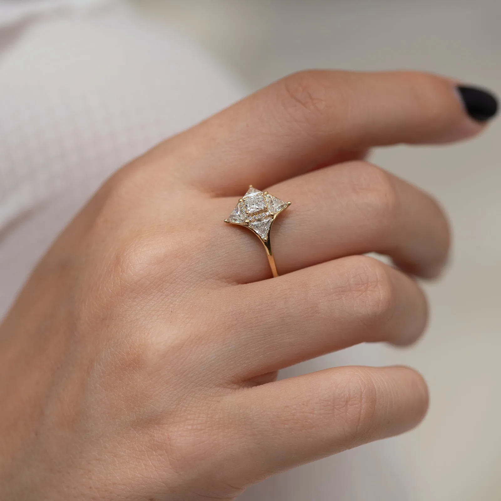 Diamond Star Ring