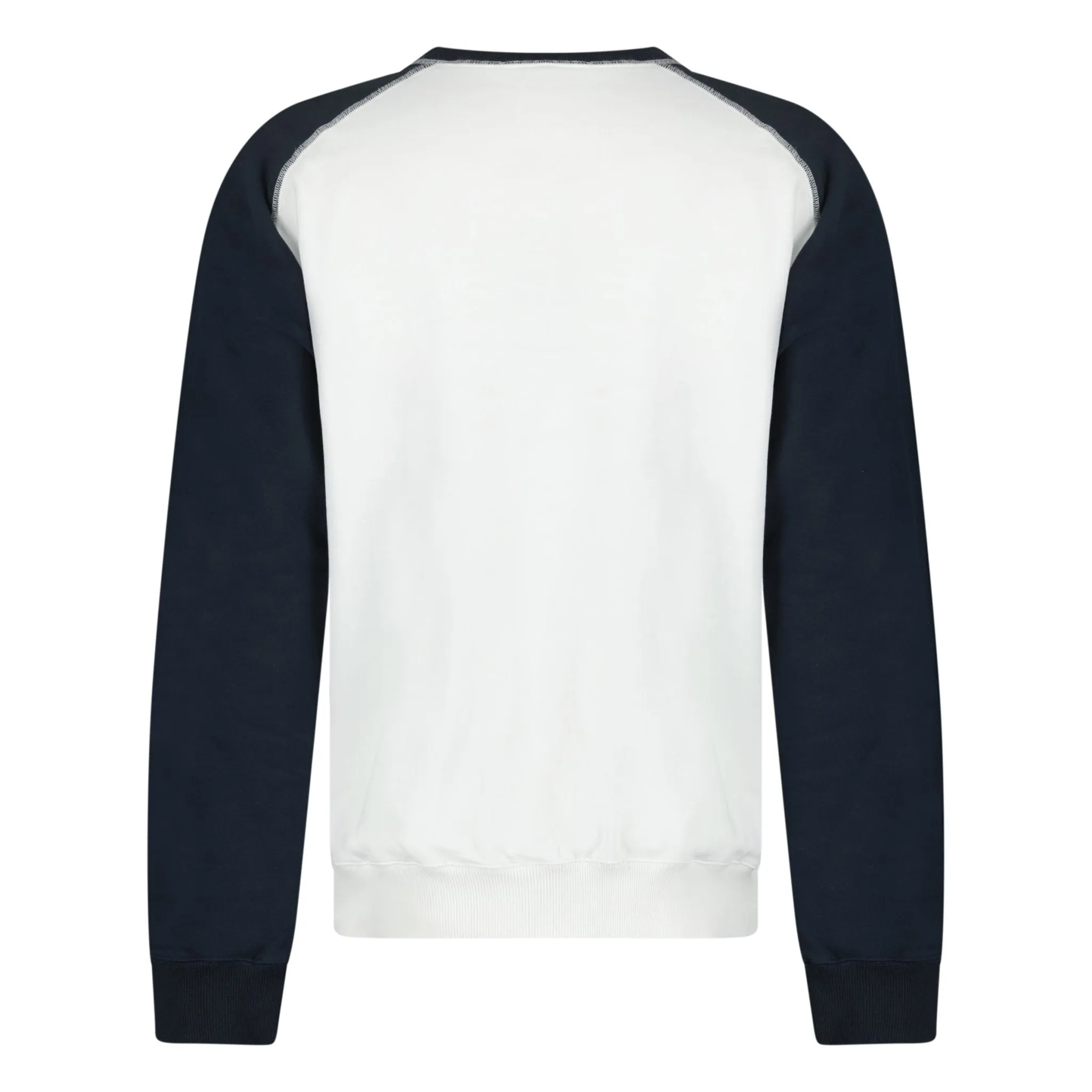 DIOR ATELIER WHITE & NAVY CREW NECK SWEATSHIRT