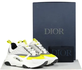 Dior B22 White / Yellow Trainers UK 6 EU 40 👞