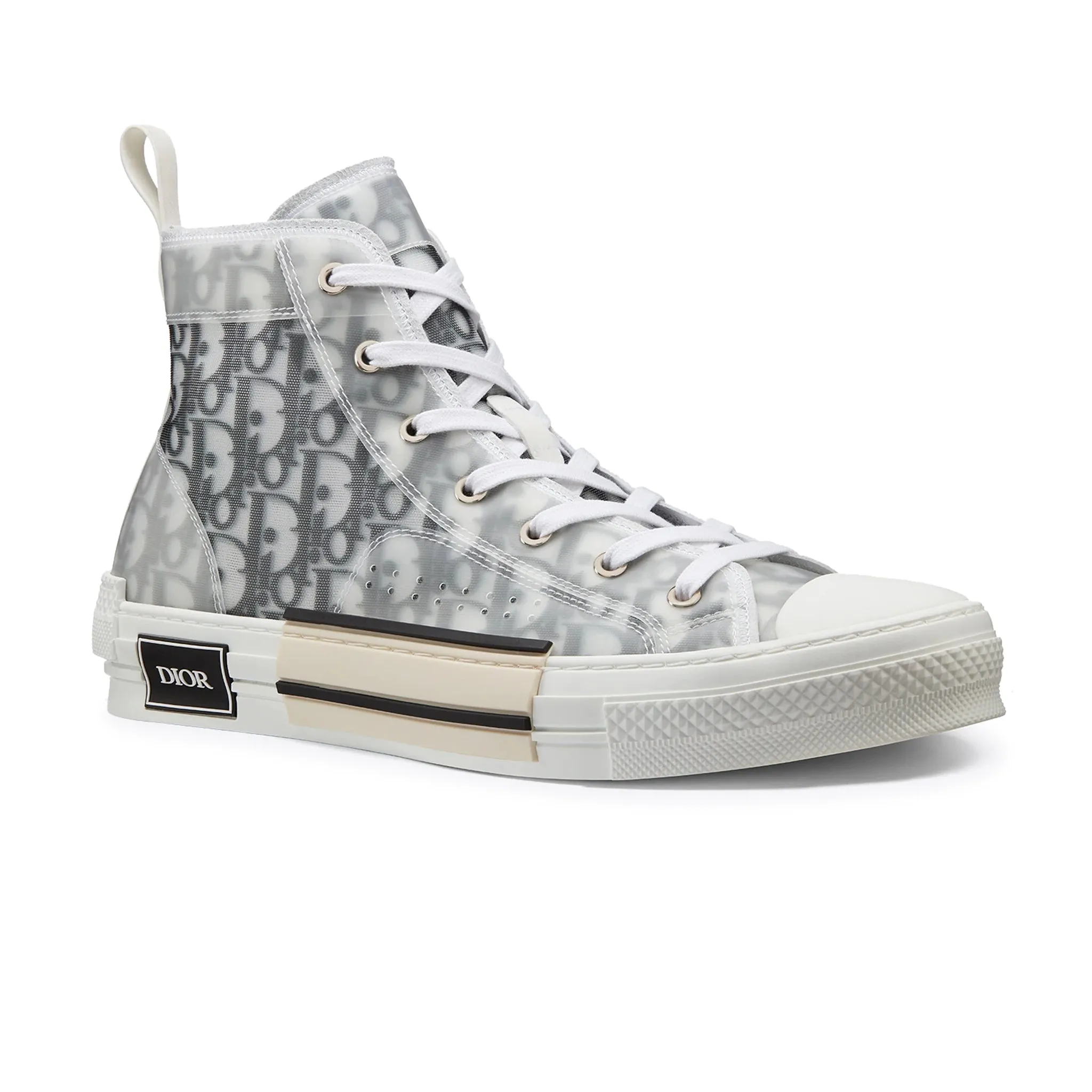 Dior B23 Dior Oblique High White Sneaker