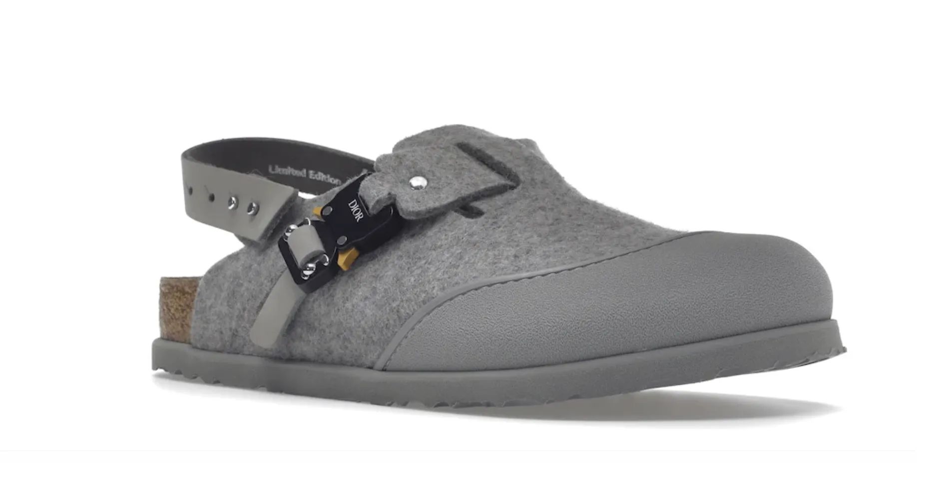 DIOR BY BIRKENSTOCK TOKIO MULE GREY