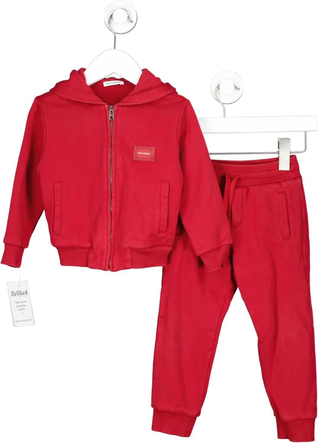 Dolce & Gabbana Red Logo Tracksuit 2 Years