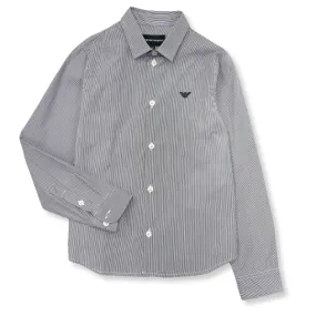 Emporio Armani Boys Striped Dress Shirt_ 3G4C09