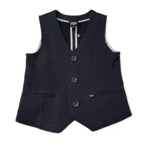 Emporio Armani Junior Navy Vest_ 3Z4Q61