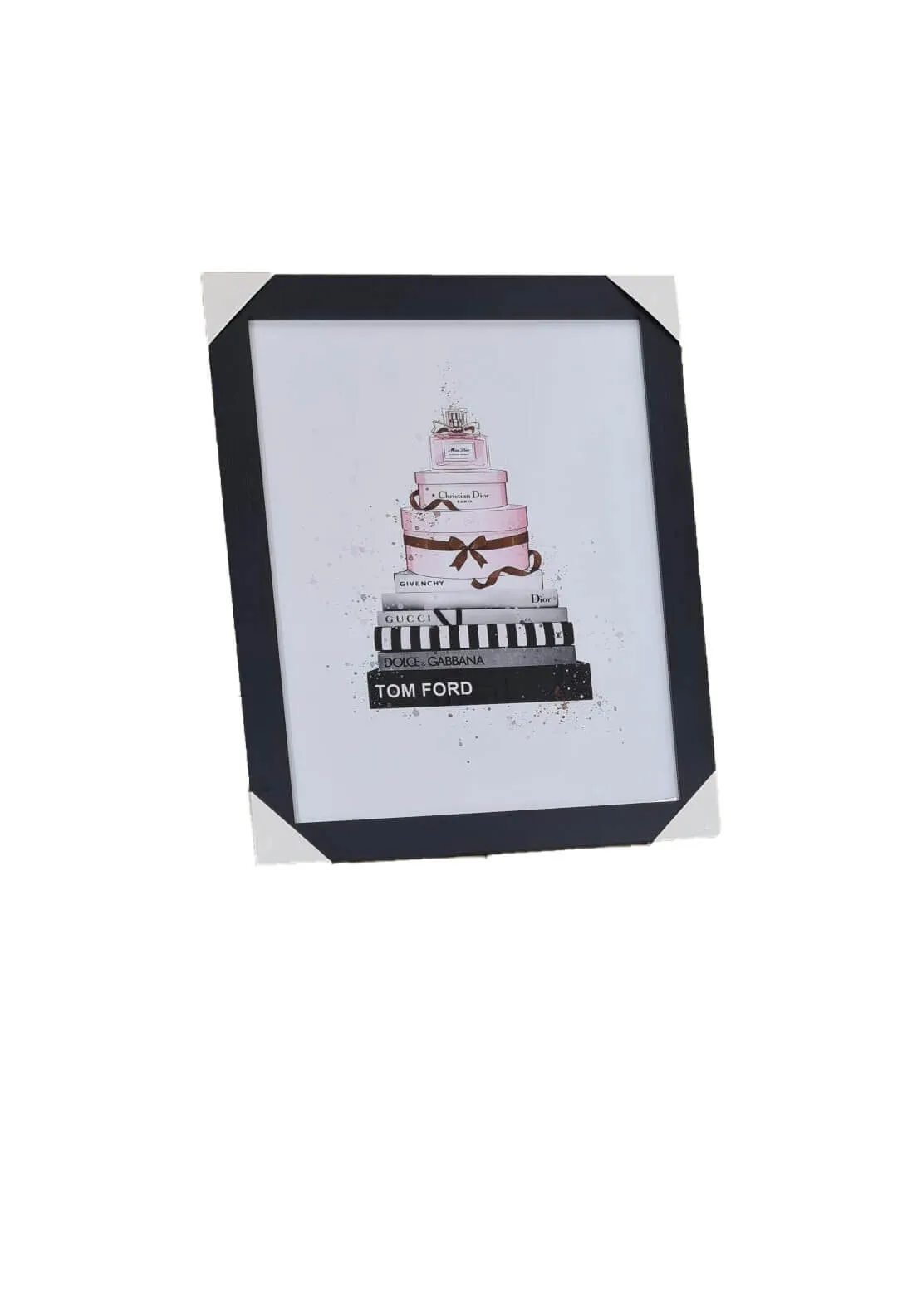 Fashion Framed Picture 50cm x 40cm - Black