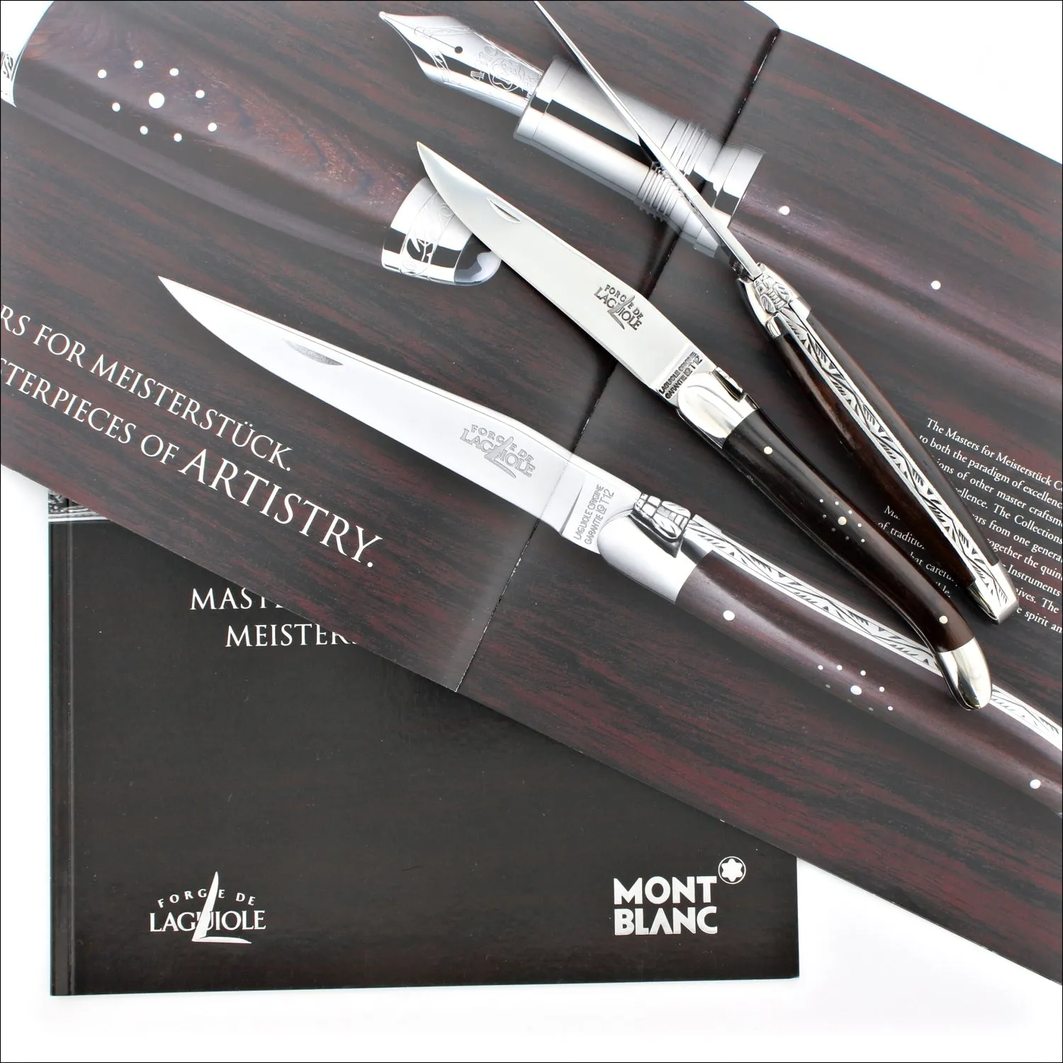 Forge de Laguiole - Montblanc Masters Of Meisterstuck 11cm Knife (Limited Edition)