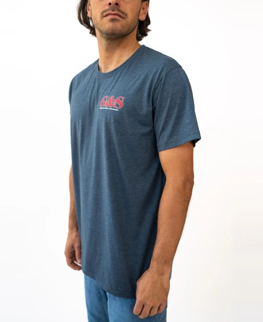 G&S Diego Tee | Navy Marle