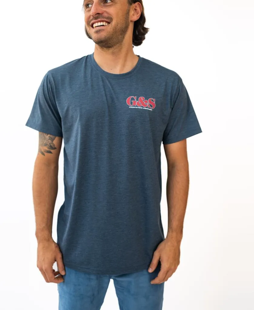 G&S Diego Tee | Navy Marle