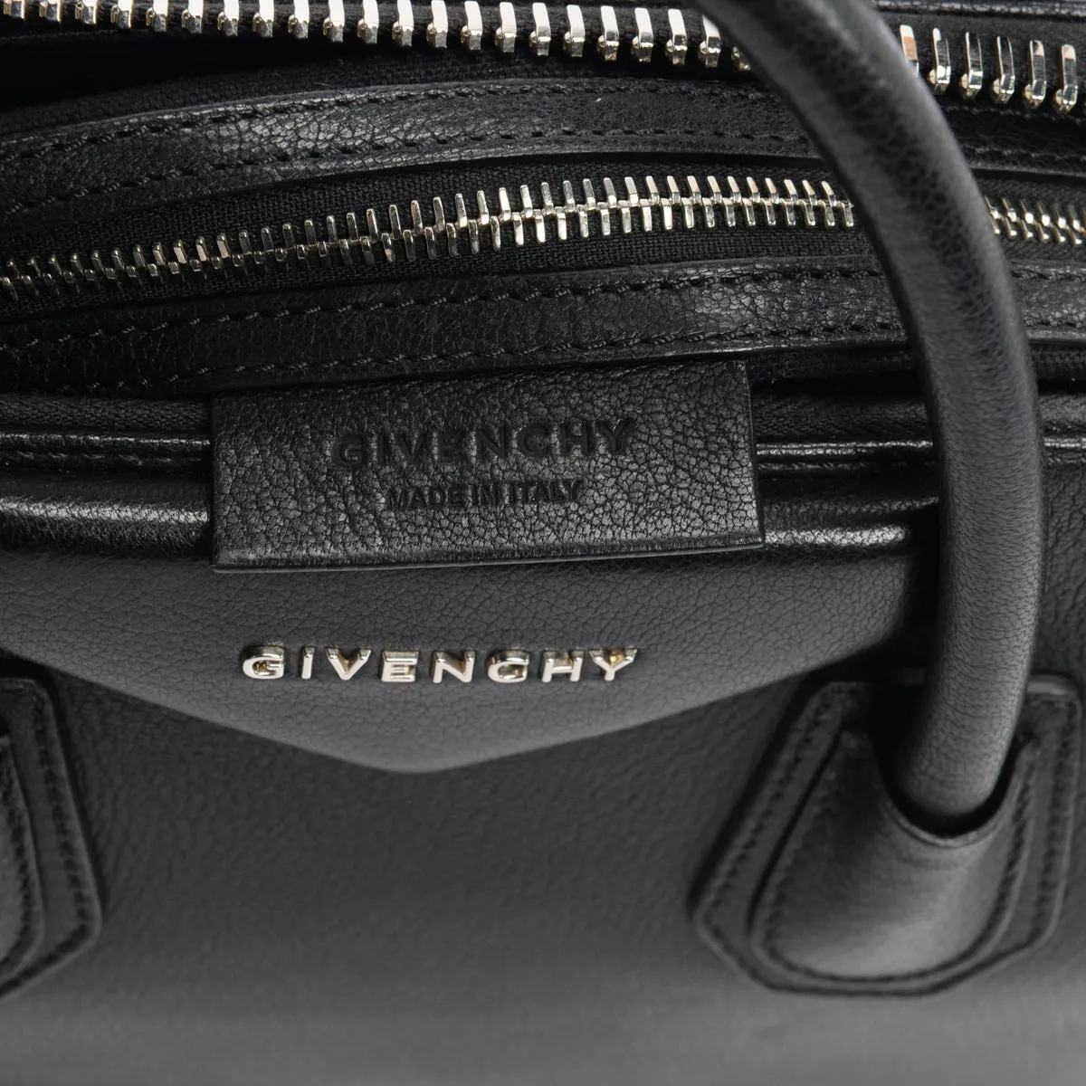 Givenchy Black Sugar Goatskin Small Antigona